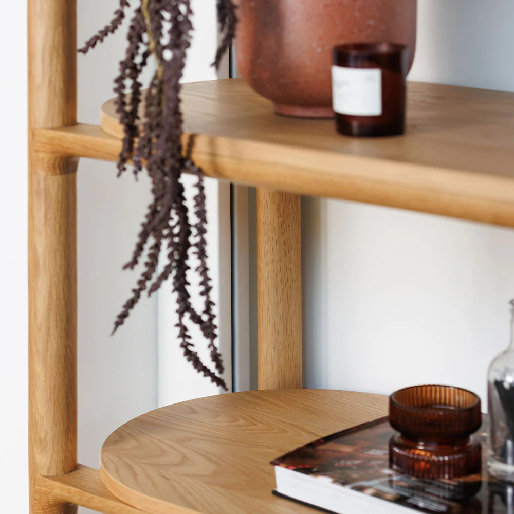 G Plan Winchester Open Bookcase - Open Bookcase Light Oak - Image 3