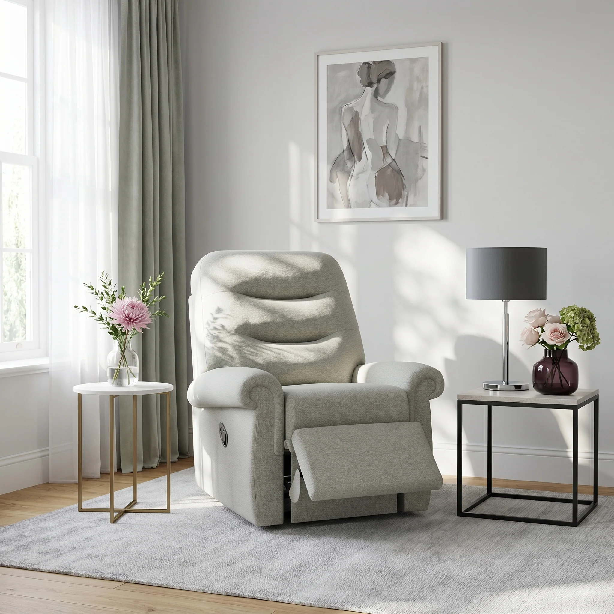 G Plan Holmes Recliner Armchair - Power Recliner Chair Grade B - Power Recliner - Image 2