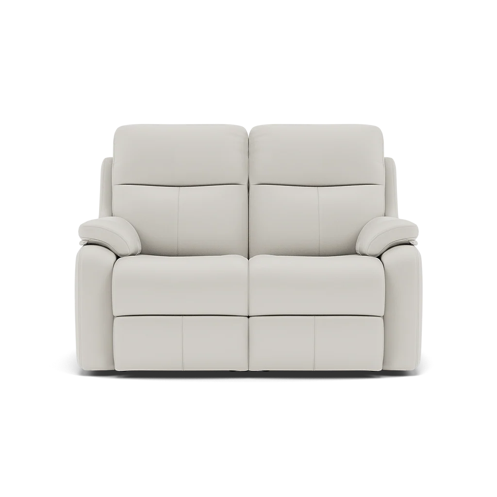 G Plan Kingsbury 2 Seater Recliner Sofa - 2 Seater Power Double Recliner Headrest + Lumbar with USB Grade L - Power with Power Headrest, Lumbar & USB