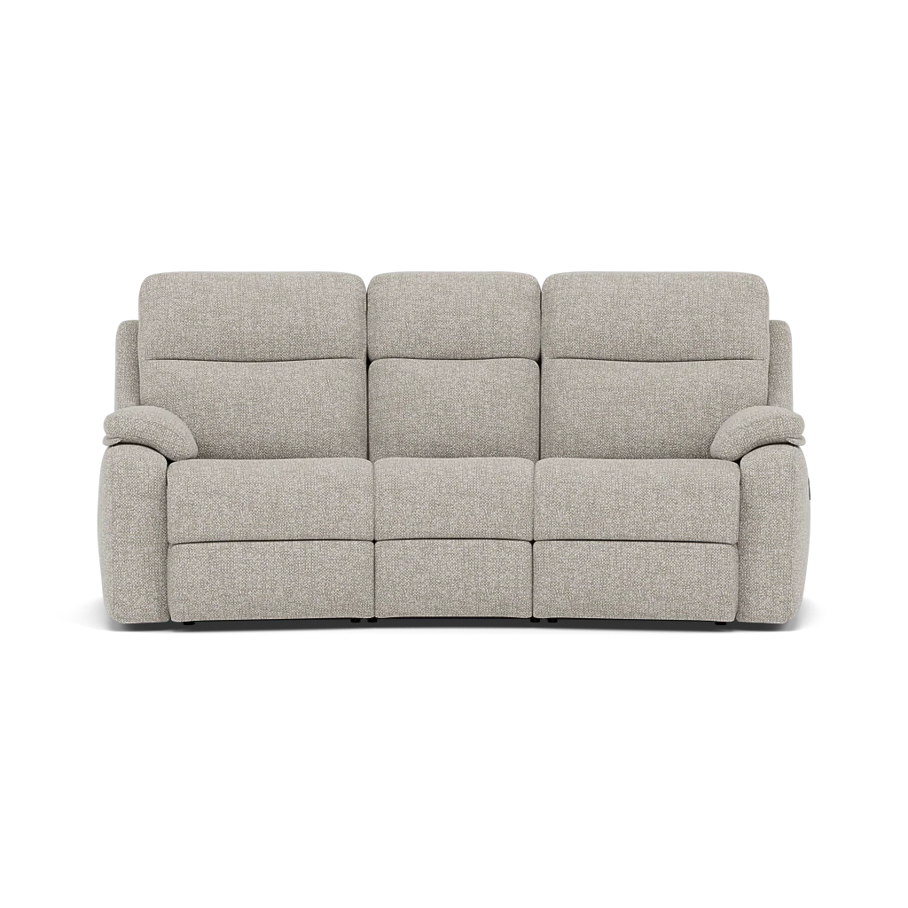 G Plan Kingsbury 3 Seater Curved Recliner Sofa - 3 Seater Power Recliner Curved Sofa Double with USB Grade B - Power Recliner with USB - Image 4