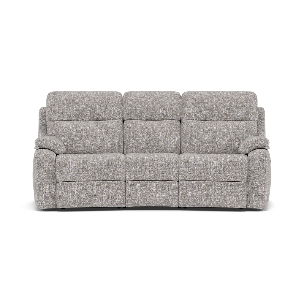 G Plan Kingsbury 3 Seater Curved Recliner Sofa - 3 Seater Power Recliner Curved Sofa Double with USB Grade B - Power Recliner with USB - Image 6