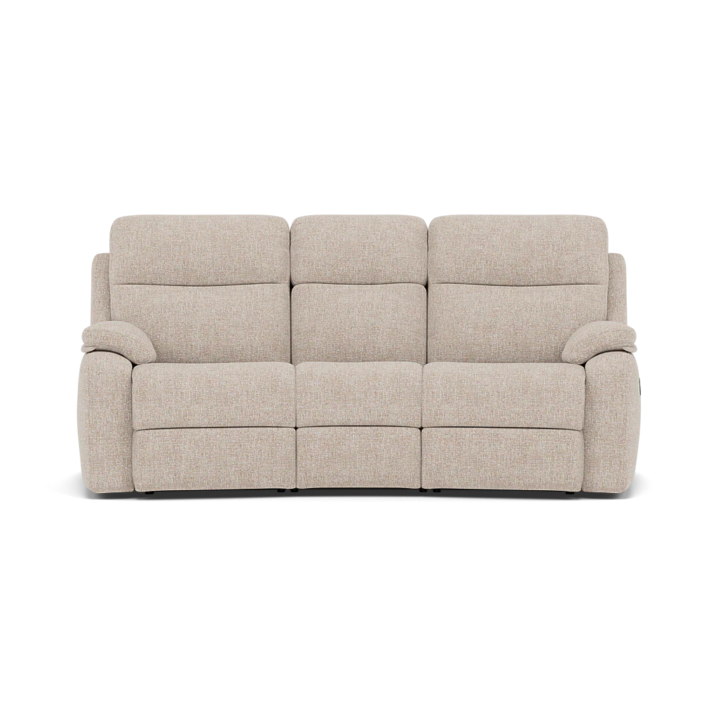 G Plan Kingsbury 3 Seater Curved Recliner Sofa - 3 Seater Power Recliner Curved Sofa Double with USB Grade W - Power Recliner with USB - Image 3
