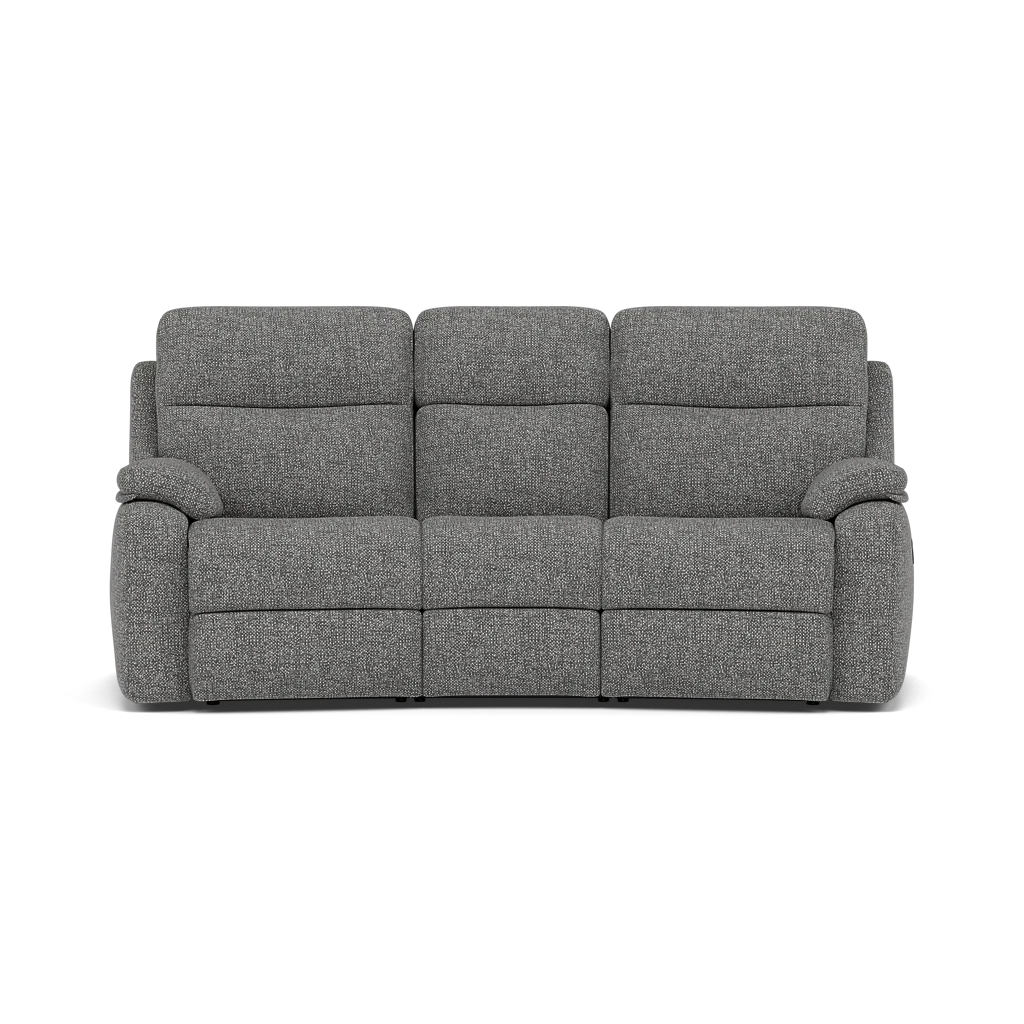 G Plan Kingsbury 3 Seater Curved Recliner Sofa - 3 Seater Power Recliner Curved Sofa Headrest + Lumbar with USB Grade B - Power with Power Headrest, Lumbar & USB - Image 3