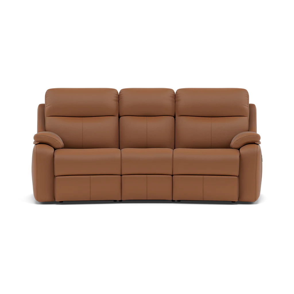 G Plan Kingsbury 3 Seater Curved Recliner Sofa - 3 Seater Power Recliner Curved Sofa Headrest + Lumbar with USB Grade L - Power with Power Headrest, Lumbar & USB - Image 9