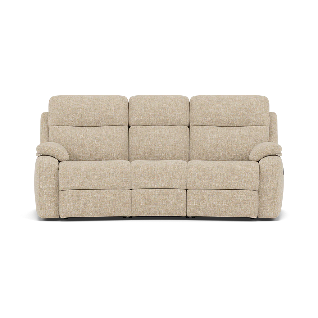 G Plan Kingsbury 3 Seater Curved Recliner Sofa - 3 Seater Power Recliner Curved Sofa Headrest + Lumbar with USB Grade W - Power with Power Headrest, Lumbar & USB - Image 4