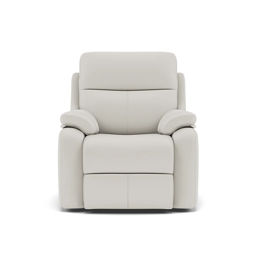 G Plan Kingsbury Recliner Armchair - Power Recliner Chair Headrest + Lumber with USB Grade L - Power with Power Headrest, Lumbar & USB