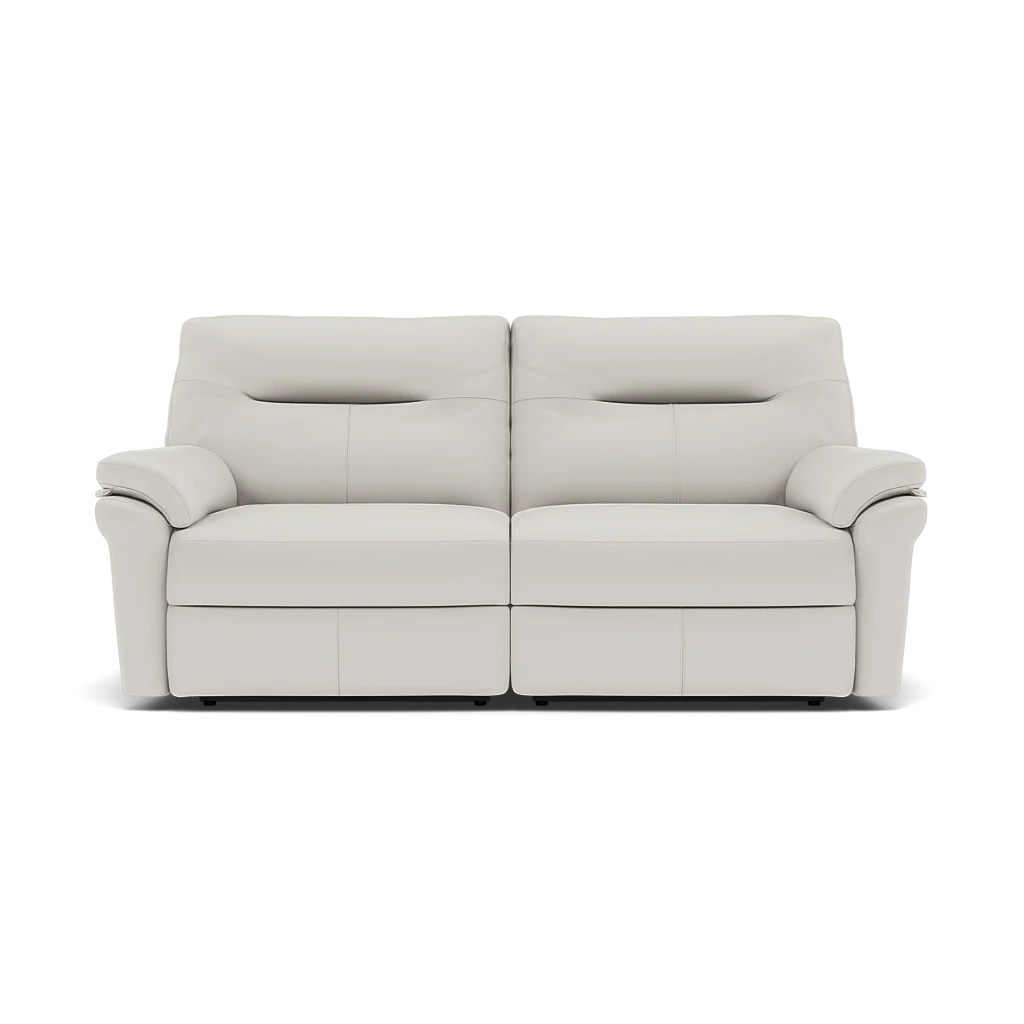G Plan Seattle 3 Seater Recliner Sofa - 3 Seater Power Double Recliner with USB & Lumbar Grade L - Power Recliner with Lumbar Support & USB