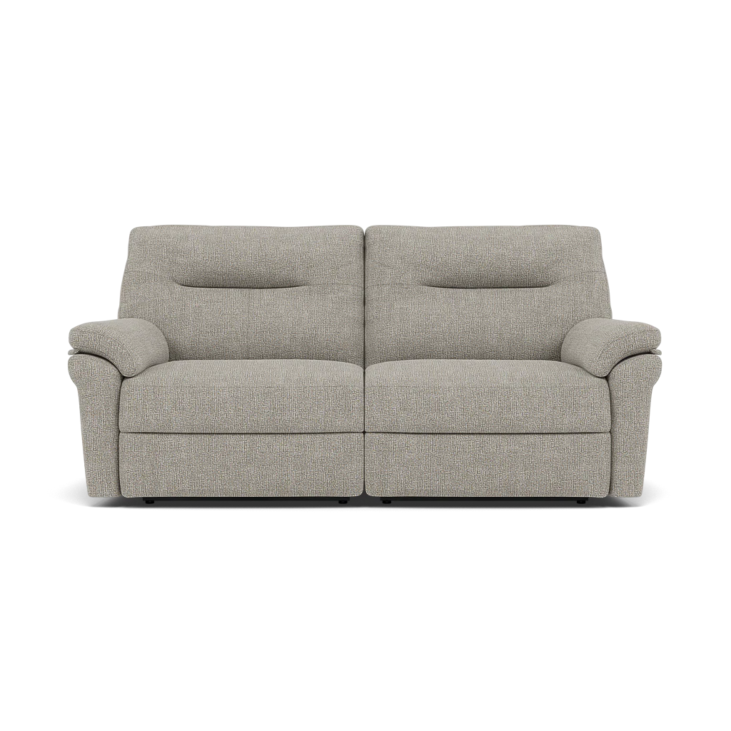 G Plan Seattle 3 Seater Recliner Sofa - 3 Seater Power Double Recliner with USB & Lumbar Grade W - Power Recliner with Lumbar Support & USB