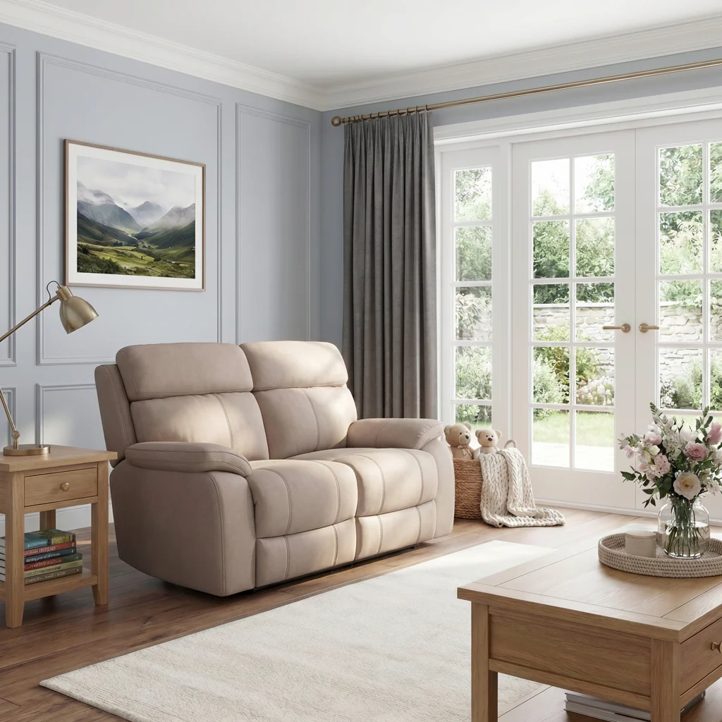 Galaxy 2 Seater Sofa - 2 Seater Fabric - Image 2