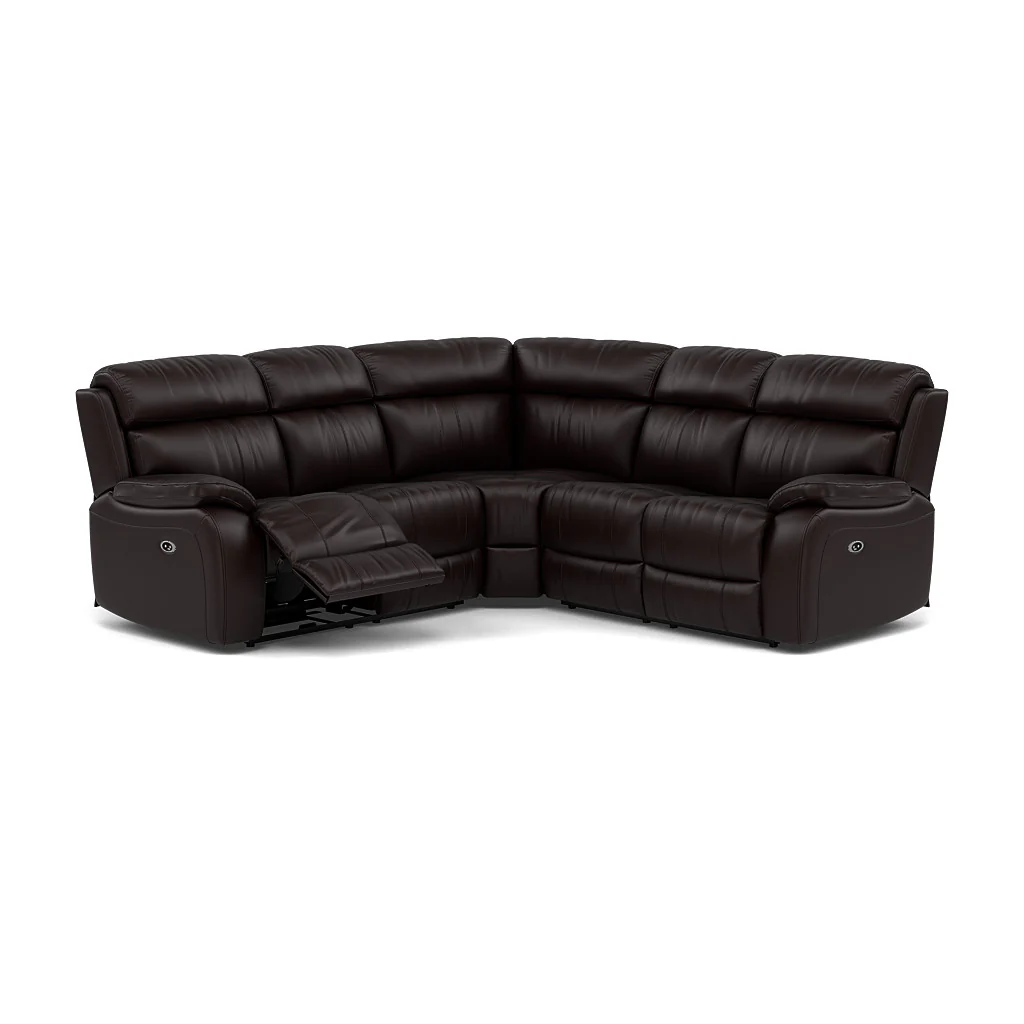 Galaxy Corner Recliner Sofa - Combination 3 2 Corner 2 with 2 Power Recliners Cat 20S - Left Hand Facing - Power Recliner with USB - Image 10