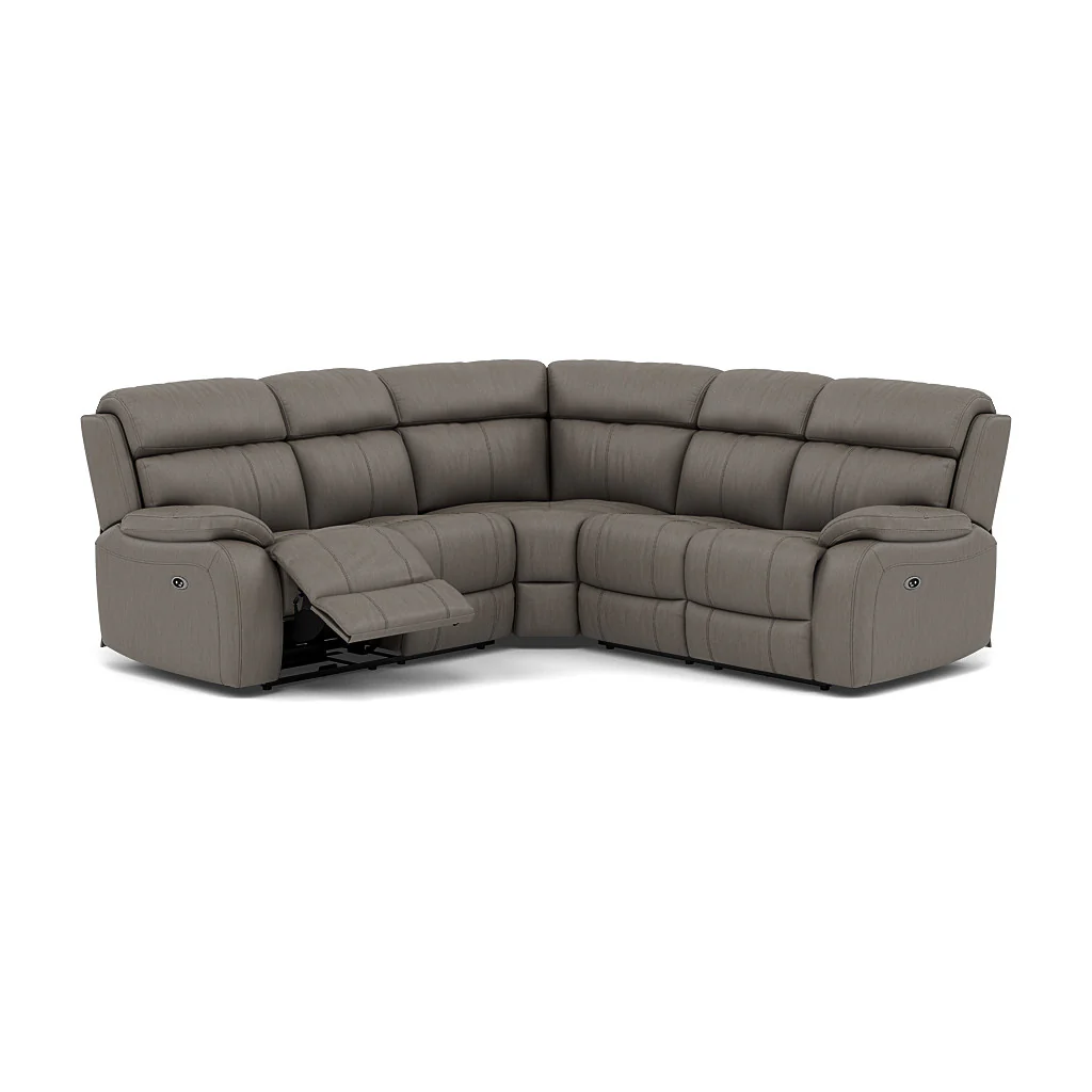 Galaxy Corner Recliner Sofa - Combination 3 2 Corner 2 with 2 Power Recliners Cat 25S - Left Hand Facing - Power Recliner with USB - Image 11