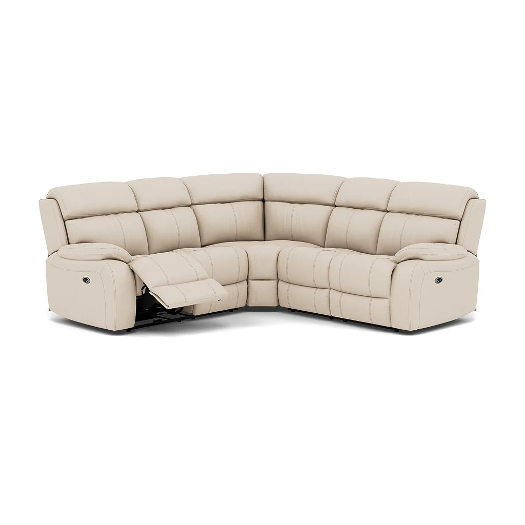 Galaxy Corner Recliner Sofa - Combination 3 2 Corner 2 with 2 Power Recliners Cat 25S - Left Hand Facing - Power Recliner with USB - Image 3