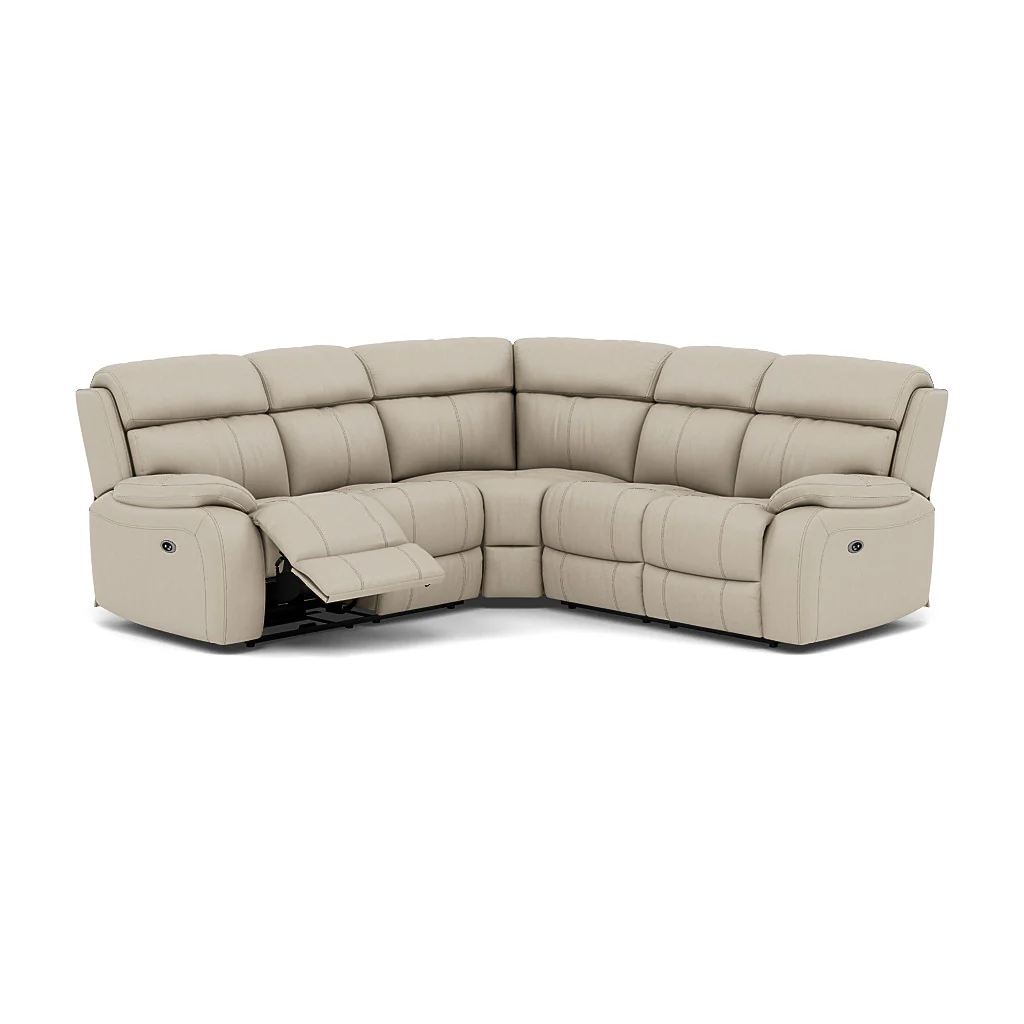 Galaxy Corner Recliner Sofa - Combination 3 2 Corner 2 with 2 Power Recliners Cat 25S - Left Hand Facing - Power Recliner with USB - Image 4