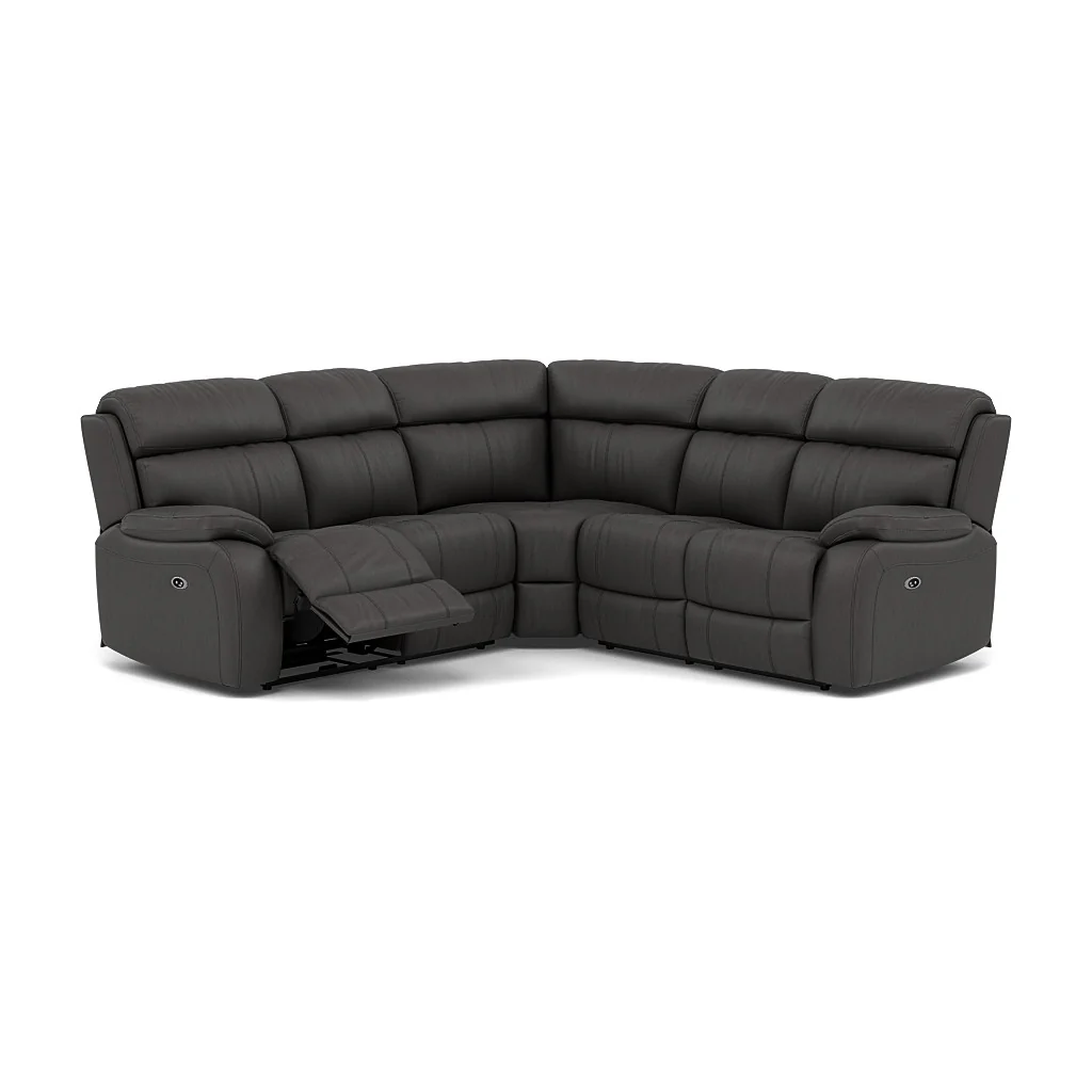Galaxy Corner Recliner Sofa - Combination 3 2 Corner 2 with 2 Power Recliners Cat 25S - Left Hand Facing - Power Recliner with USB - Image 8