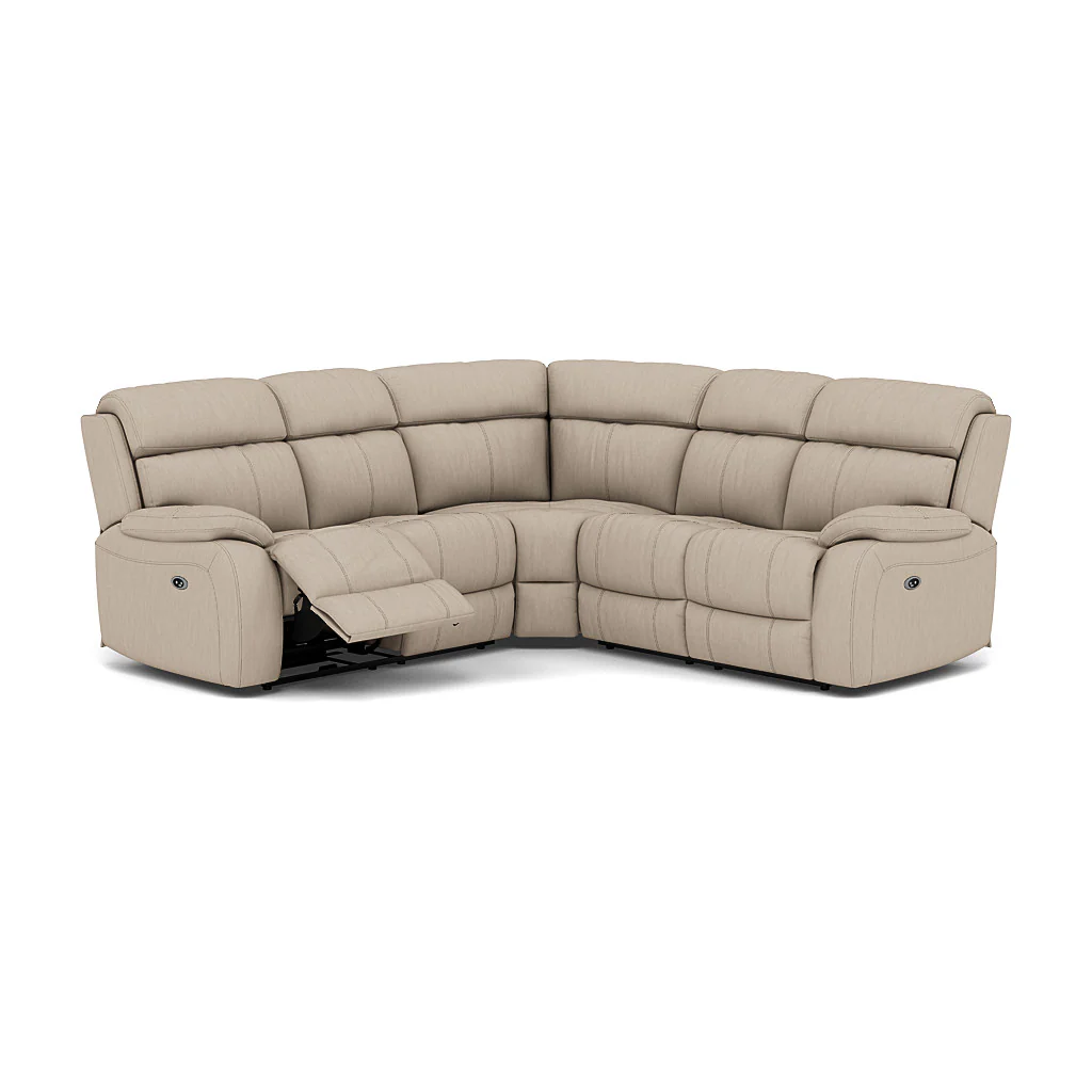 Galaxy Corner Recliner Sofa - Combination 3 2 Corner 2 with 2 Power Recliners Cat 25S - Left Hand Facing - Power Recliner with USB - Image 9