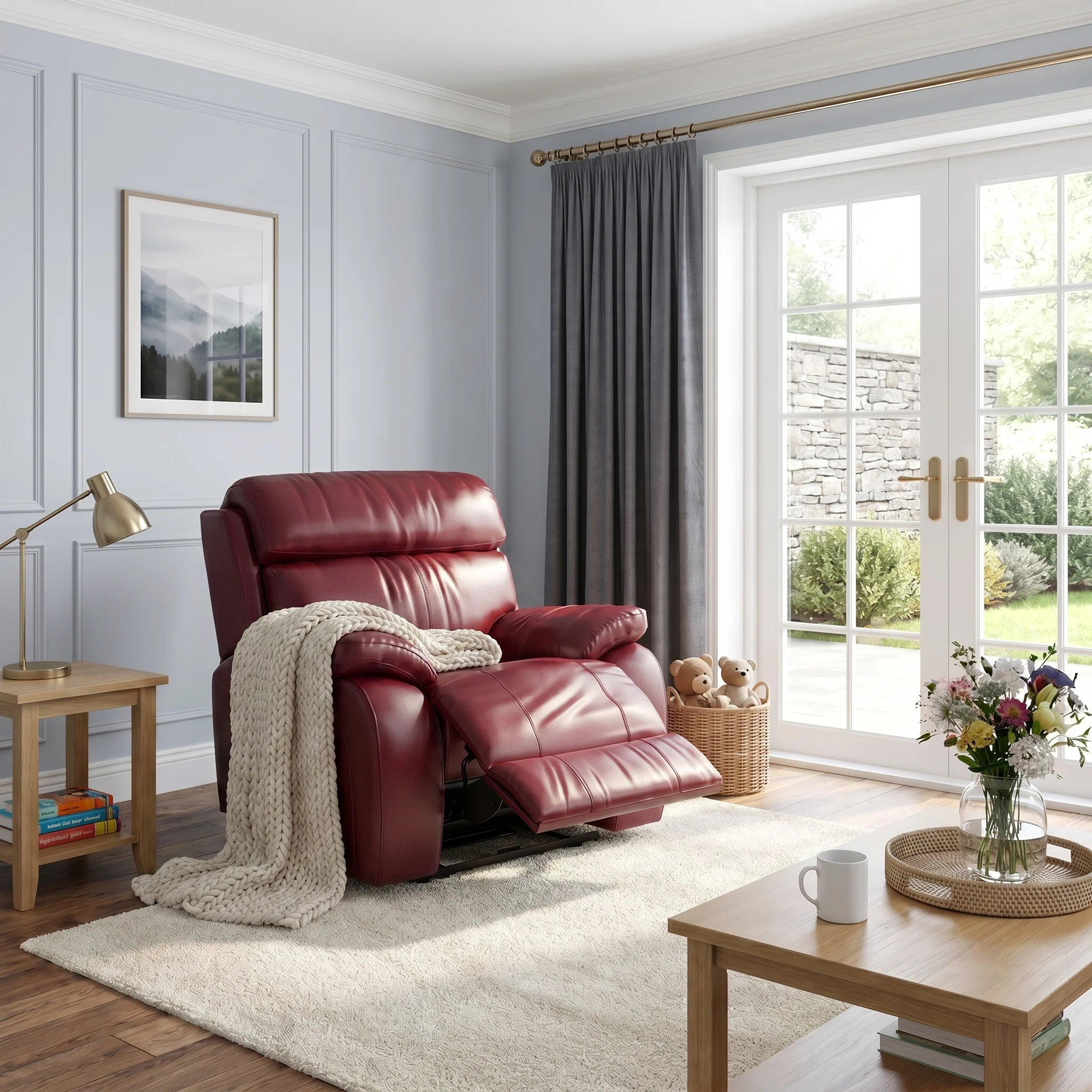 Galaxy Recliner Armchair - Manual Recliner Chair Cat 25S - Manual Recliner - Image 2