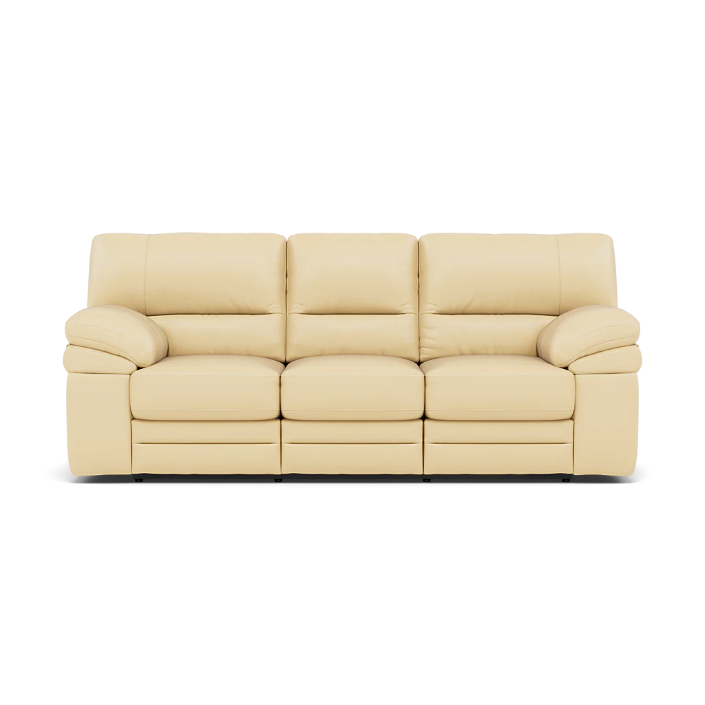 Gino 3 Seater Recliner Sofa - 3 Seater Power Recliner Sofa with USB Cat 60 - Power Recliner with USB - Image 3