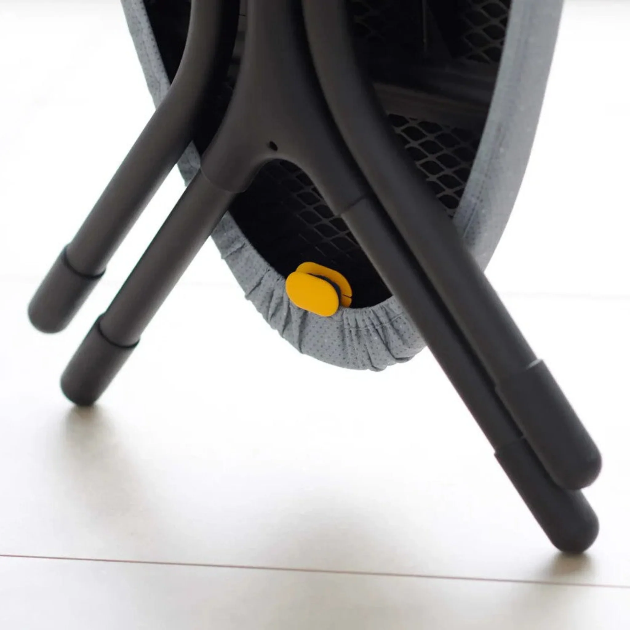 Glide Ironing Board With Compact Legs Grey/Yellow - Image 4