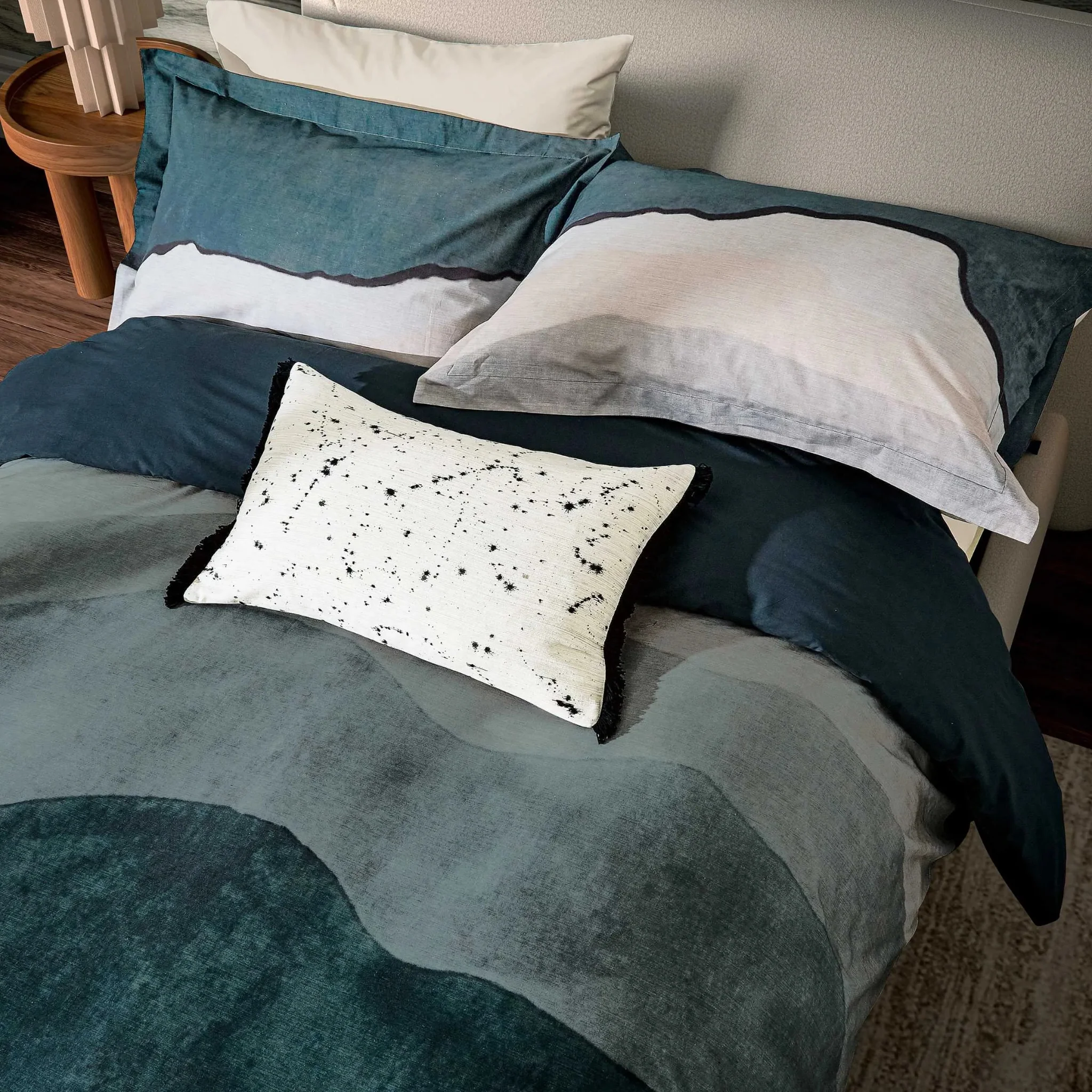Harlequin Sedimentary Duvet Cover Set - Sedimentary Duvet Set King - Image 2
