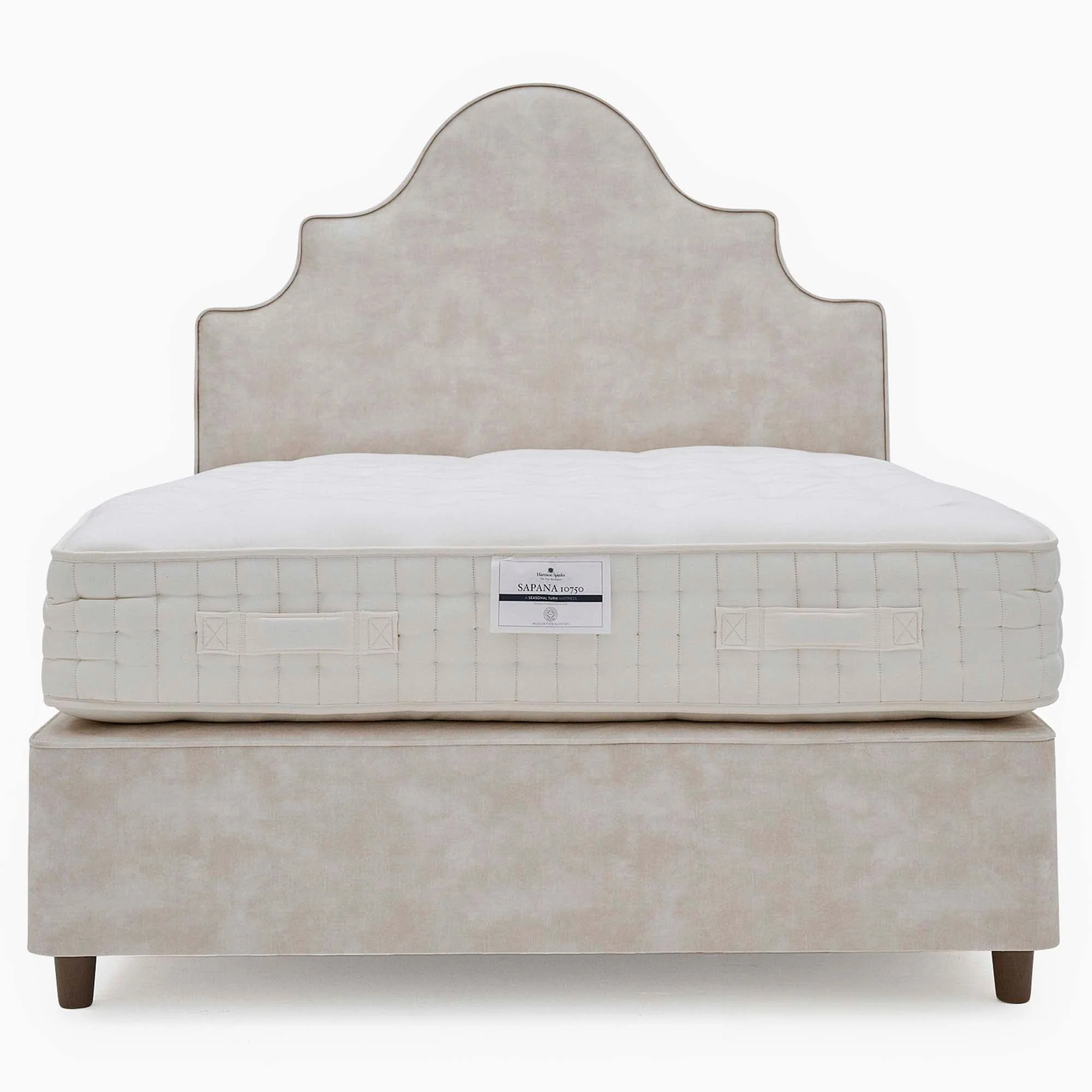 Harrison Spinks Sapana Divan Bed Set - True Edge Divan Set 180 x 200cm Z&L - Super King Zip & Link - Image 2