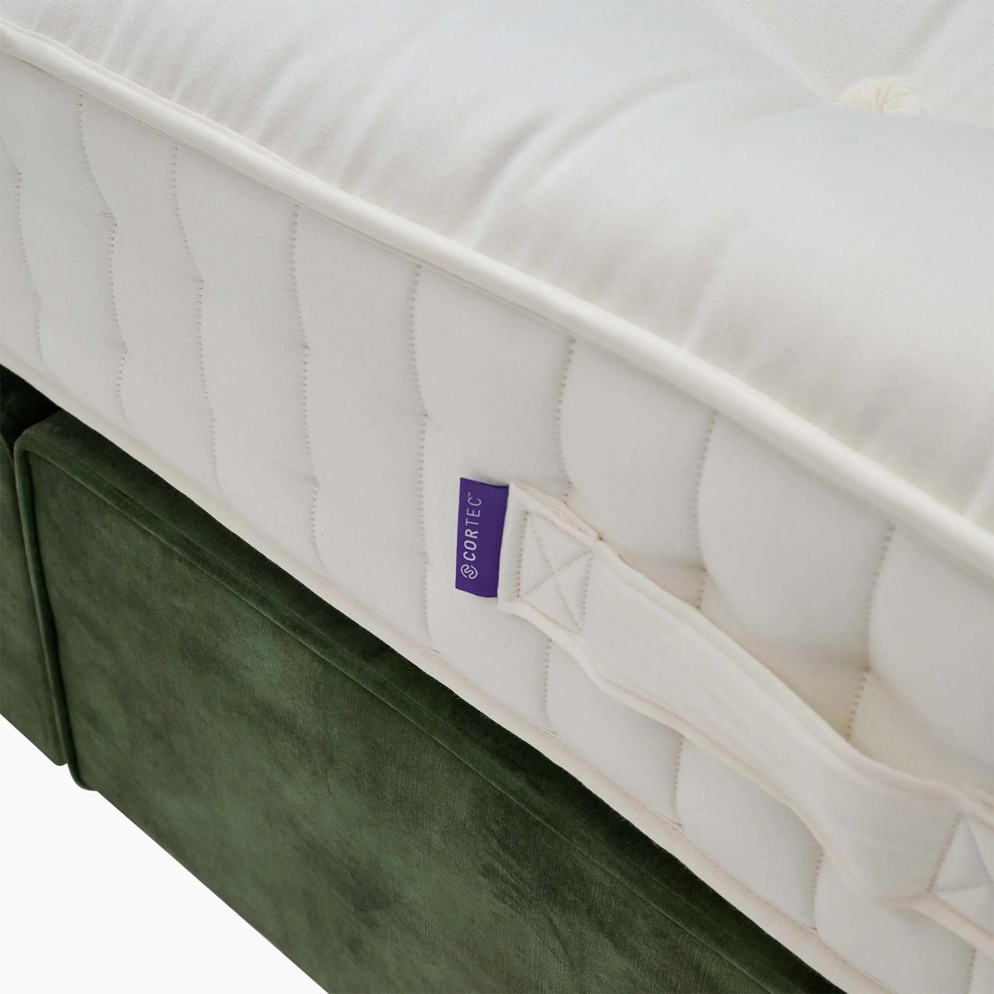 Harrison Spinks Sen Divan Bed Set - Padded Top Divan Set 135 x 190cm - Double - Image 6