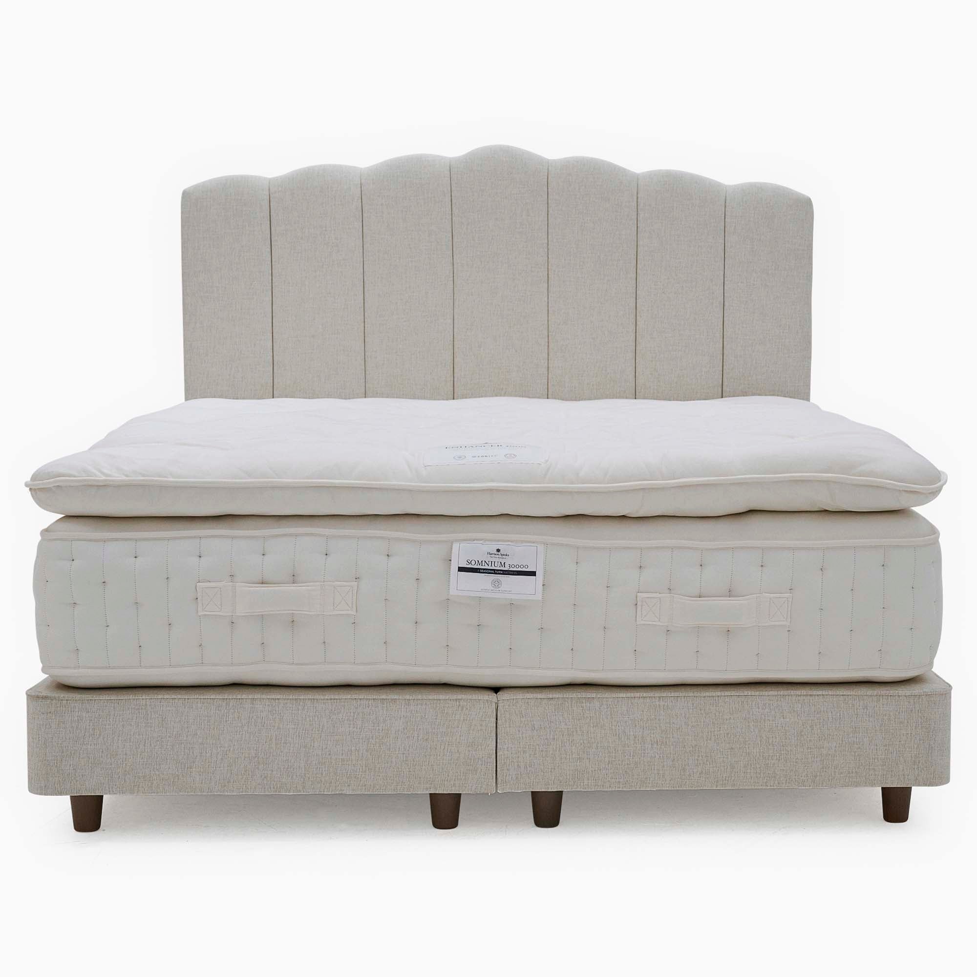 Harrison Spinks Somnium Luxury Bed Divan Set - Shallow True Edge Divan Set Incl Enhancer 5000 150 x 200cm - King - Image 2