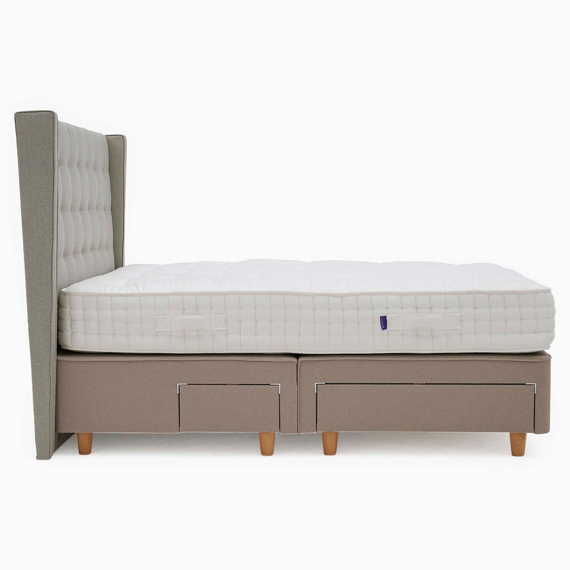 Harrison Spinks Sono Divan Bed Set - Padded Top Divan Set 150 x 200cm - King - Image 3