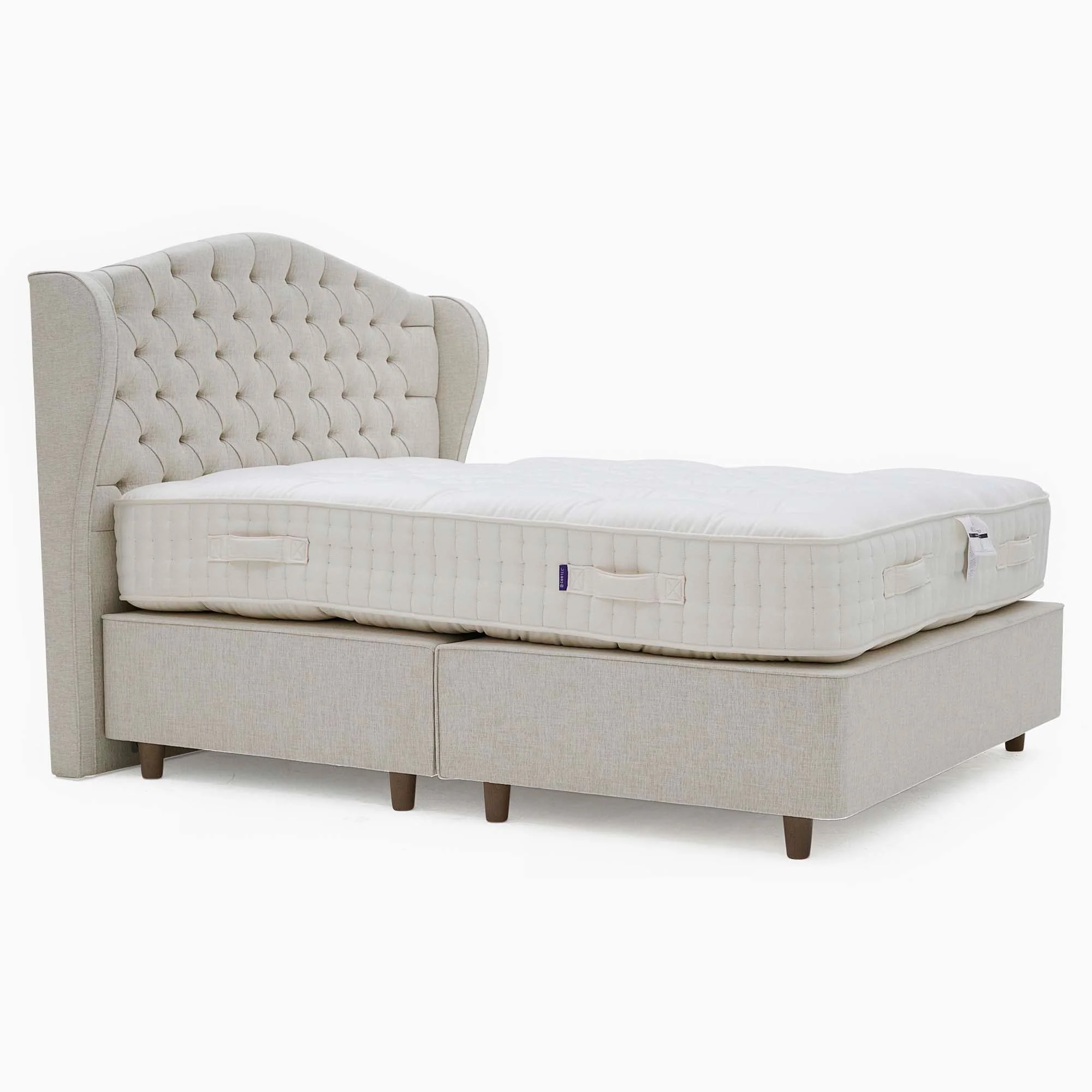 Harrison Spinks Sueno Divan Bed Set - True Edge Divan Set 150 x 200cm - King