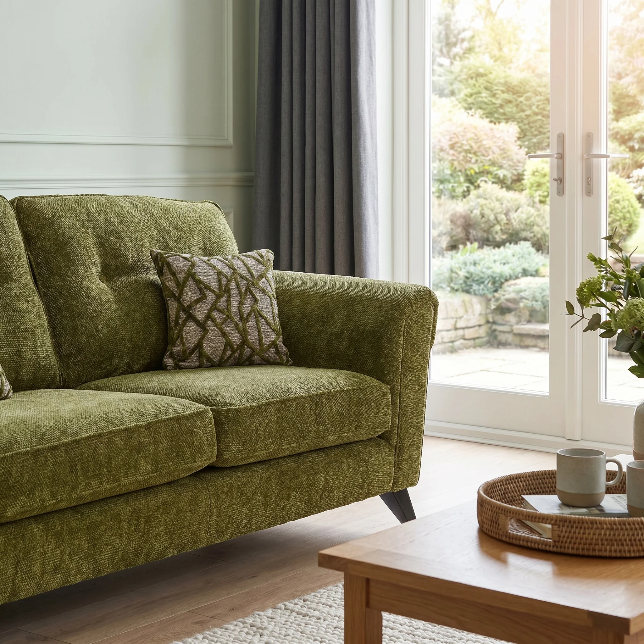 Harrogate 2 Seater Sofa - 2 Seater Sofa Grade B - Image 3