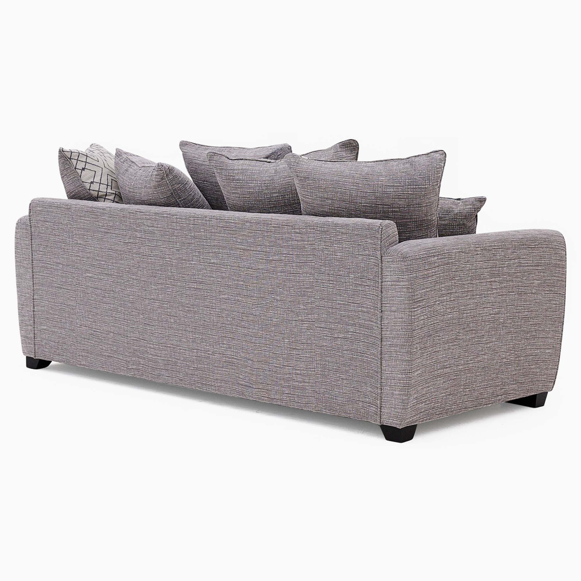 Hebden 4 Seater Cushion Back Sofa - Grand Sofa - Pillow Back Grade A - Image 5