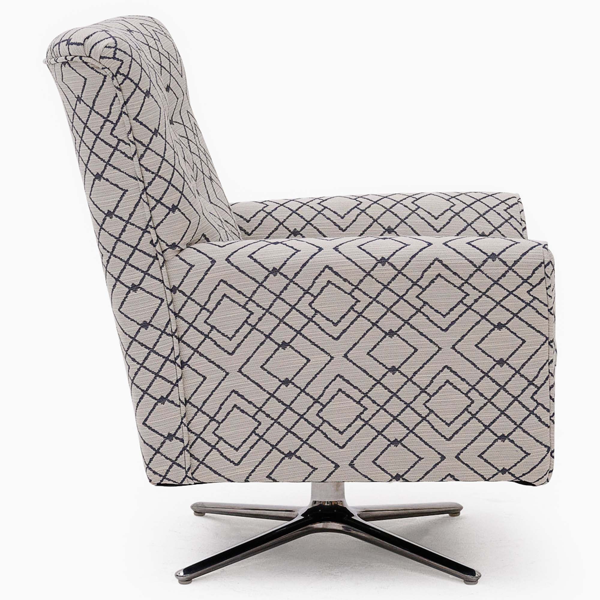 Hebden Swivel Armchair - Swivel Chair Grade A - Image 4