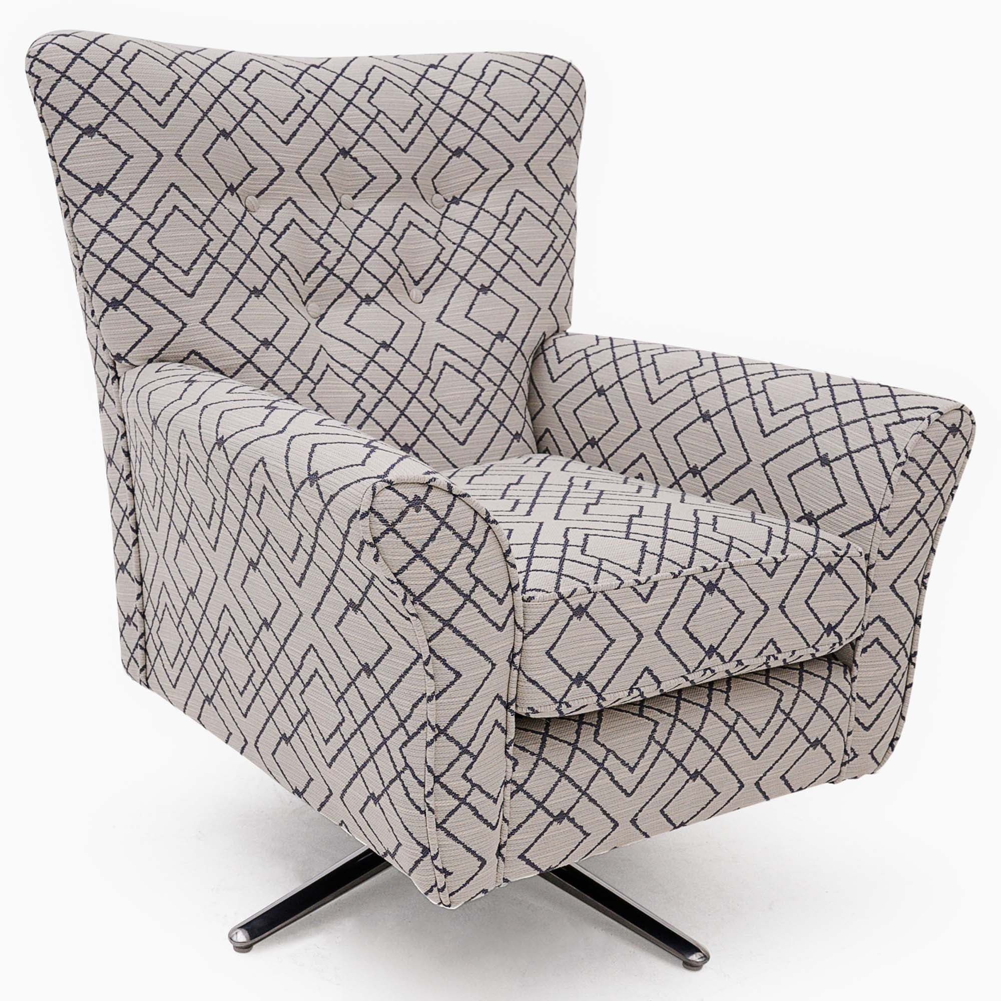 Hebden Swivel Armchair - Swivel Chair Grade A - Image 9