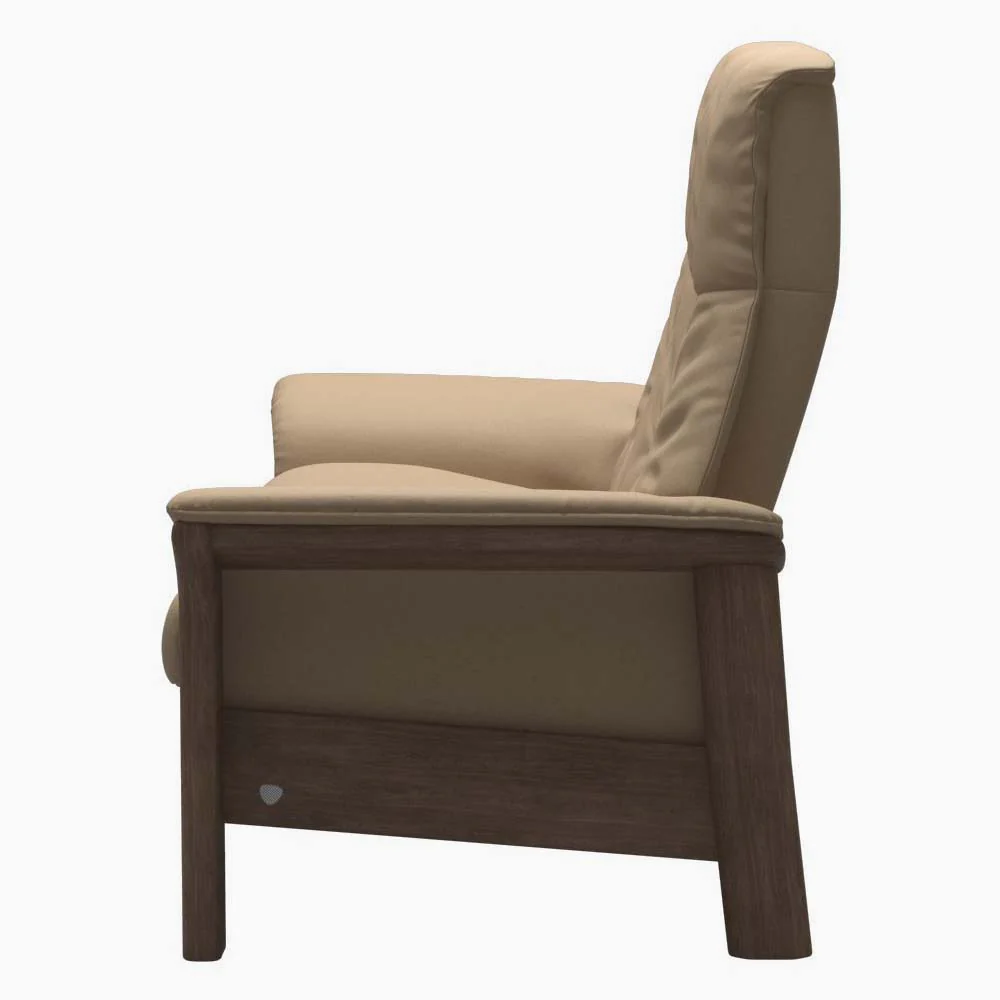 Stressless Buckingham High 2 Seater Sofa  - High 2 Seater Sofa Fabric Group 5 - Manual Recliner - Image 3