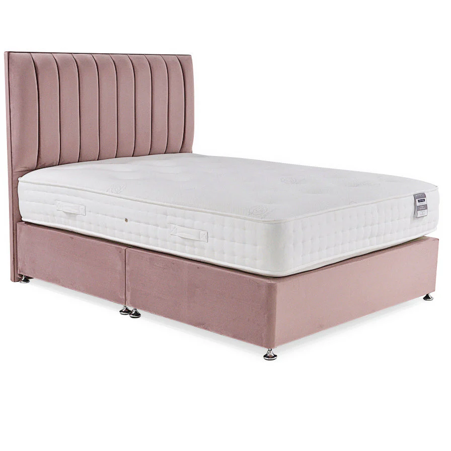 Highgrove Eclipse 1500 Divan Bed Set - Divan Set 135 x 190cm - Double