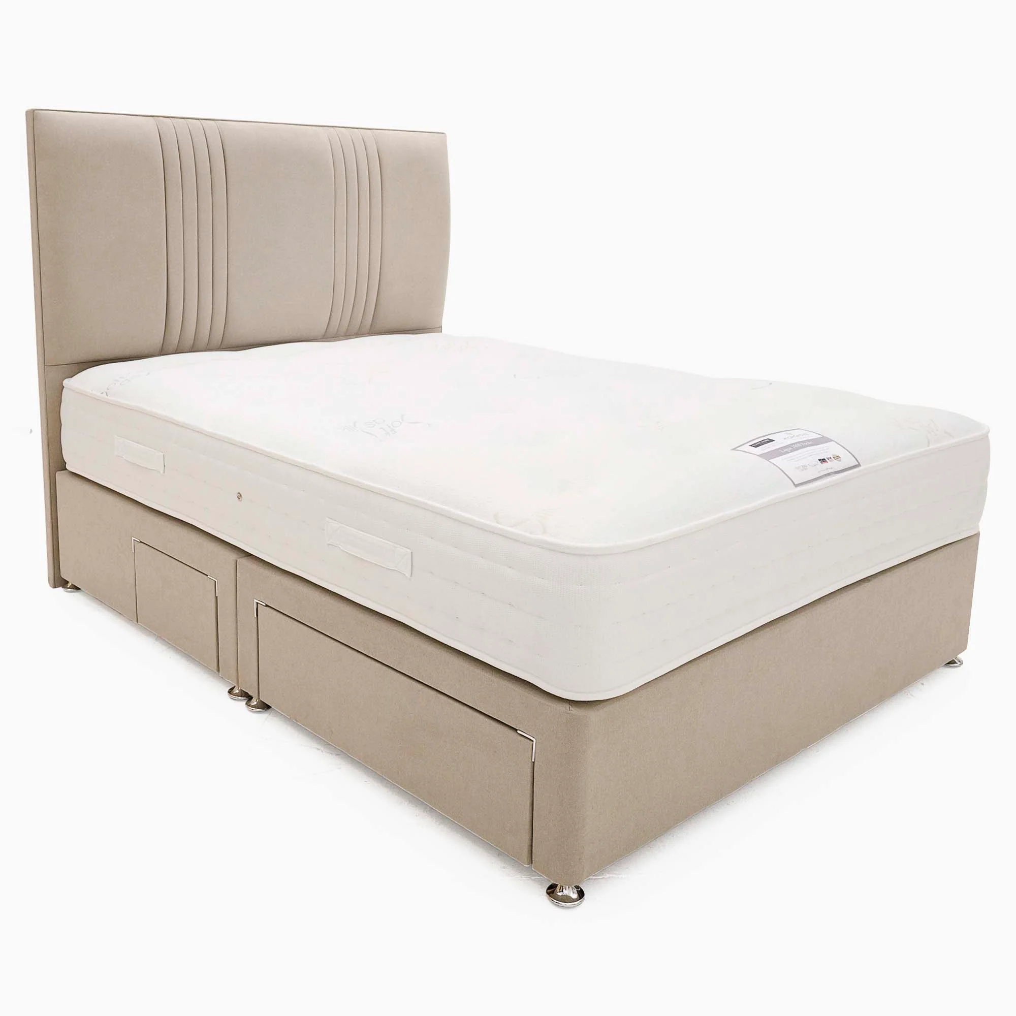 Highgrove Lagos Divan Bed Set - Divan Set 135 x 190cm - Double - Image 8