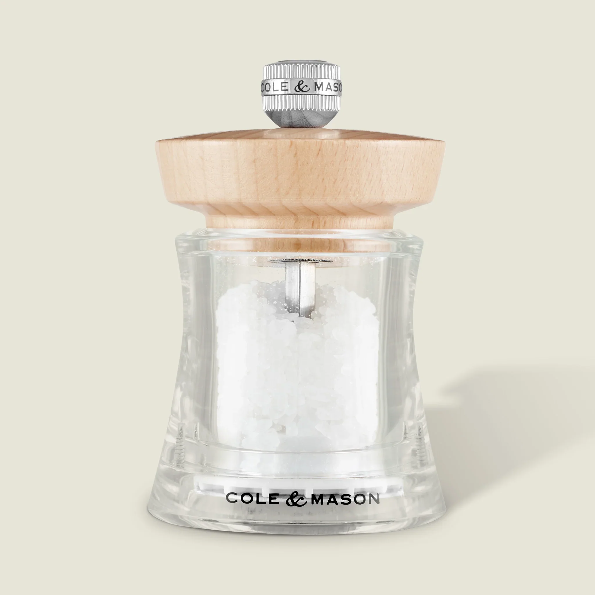 Holborn Salt Mill Acrylic Beech 9.5CM
