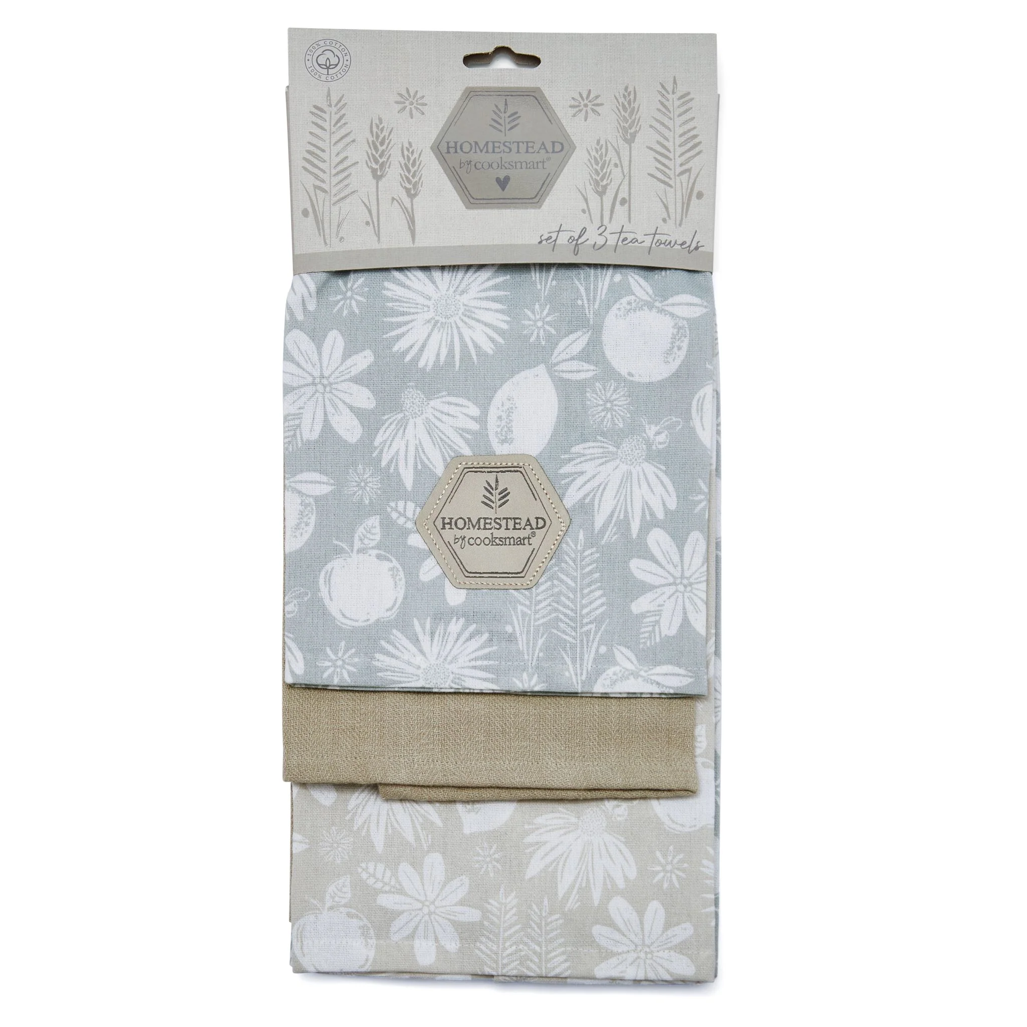 Homestead 3 Pack Tea Towel - Homestead 3 Pack Tea Towel - Image 2