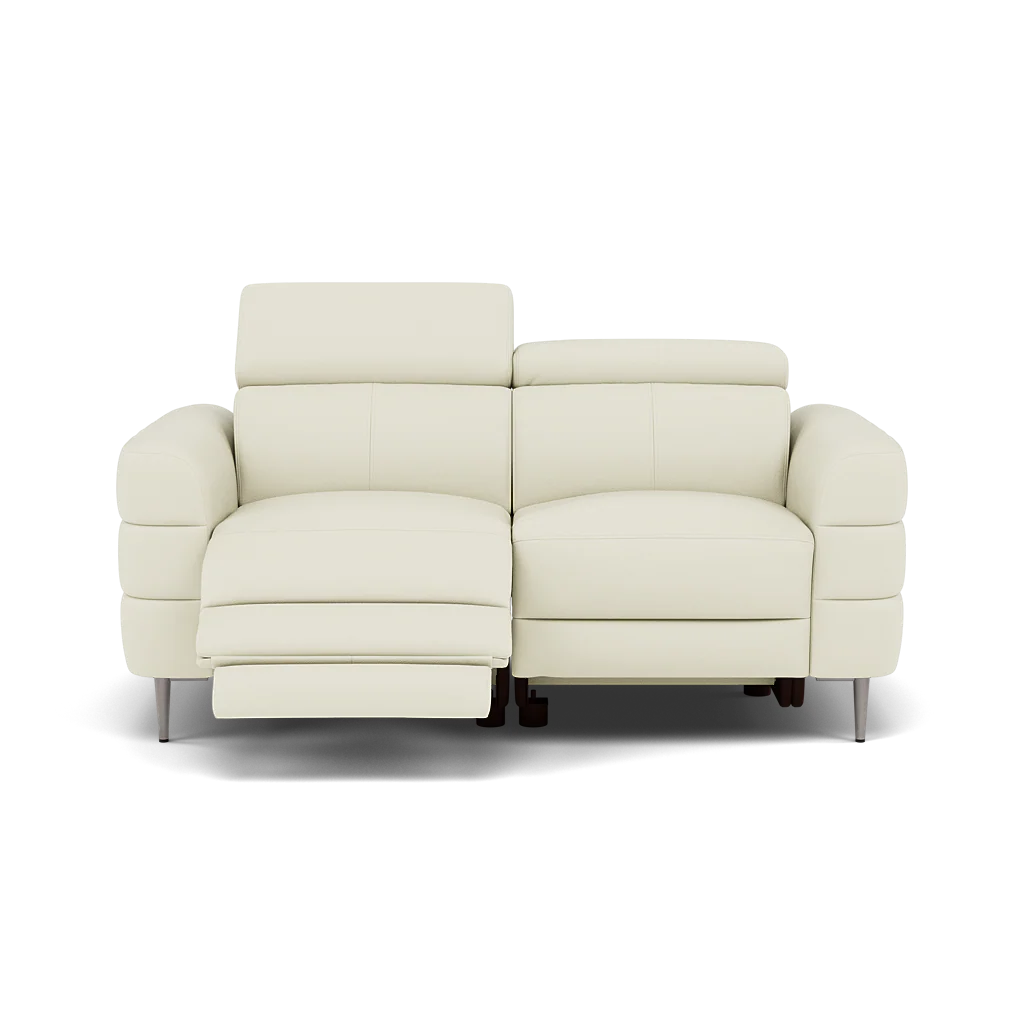 Hoy 2 Seater Recliner Sofa - 2 Str W/ 2 Power Recliner W/ 2 Manual Headrest Cat M - Power with Manual Headrest - Image 6