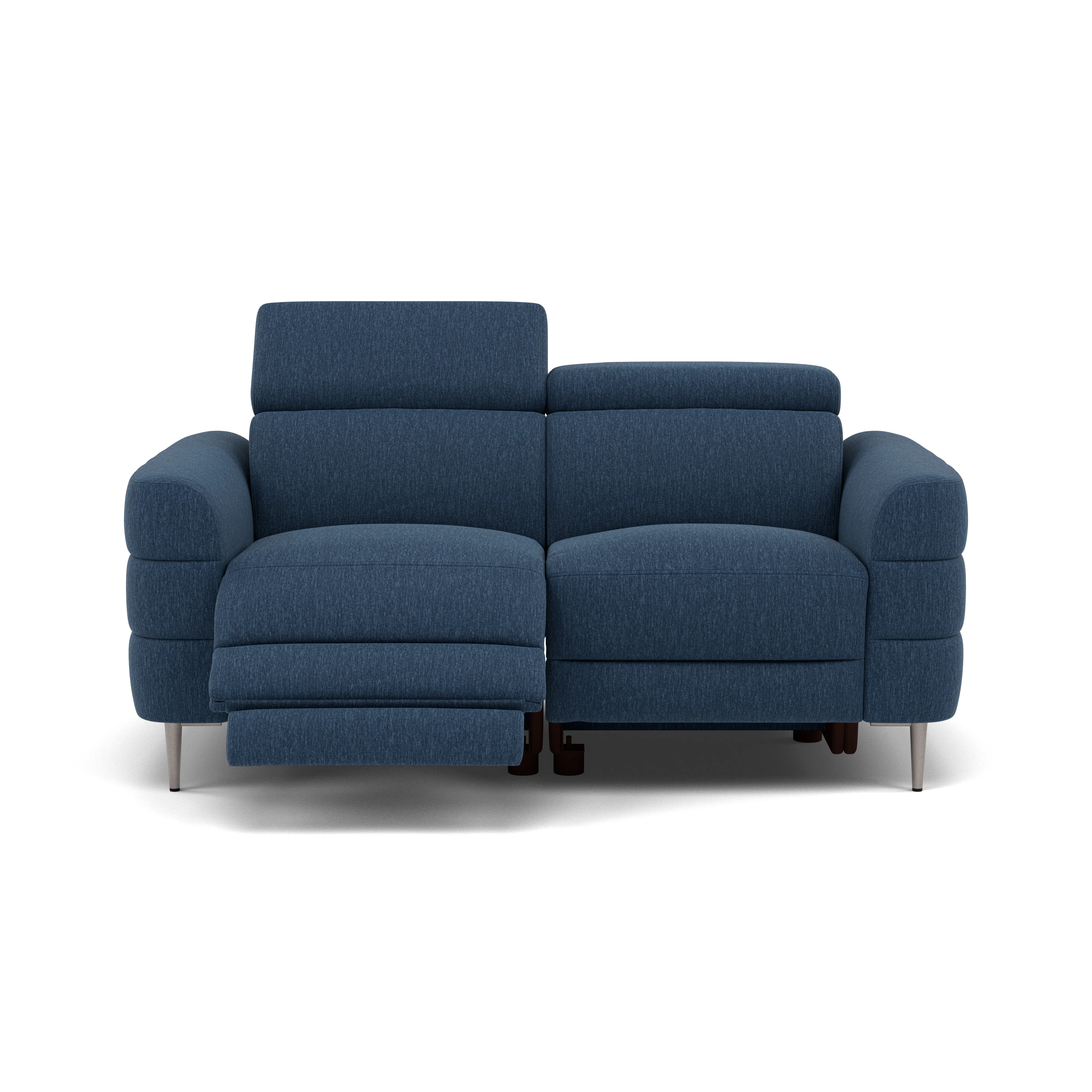 Hoy 2 Seater Recliner Sofa - 2 Str W/ 2 Power Recliner W/ 2 Manual Headrest Fabric - Power with Manual Headrest - Image 10