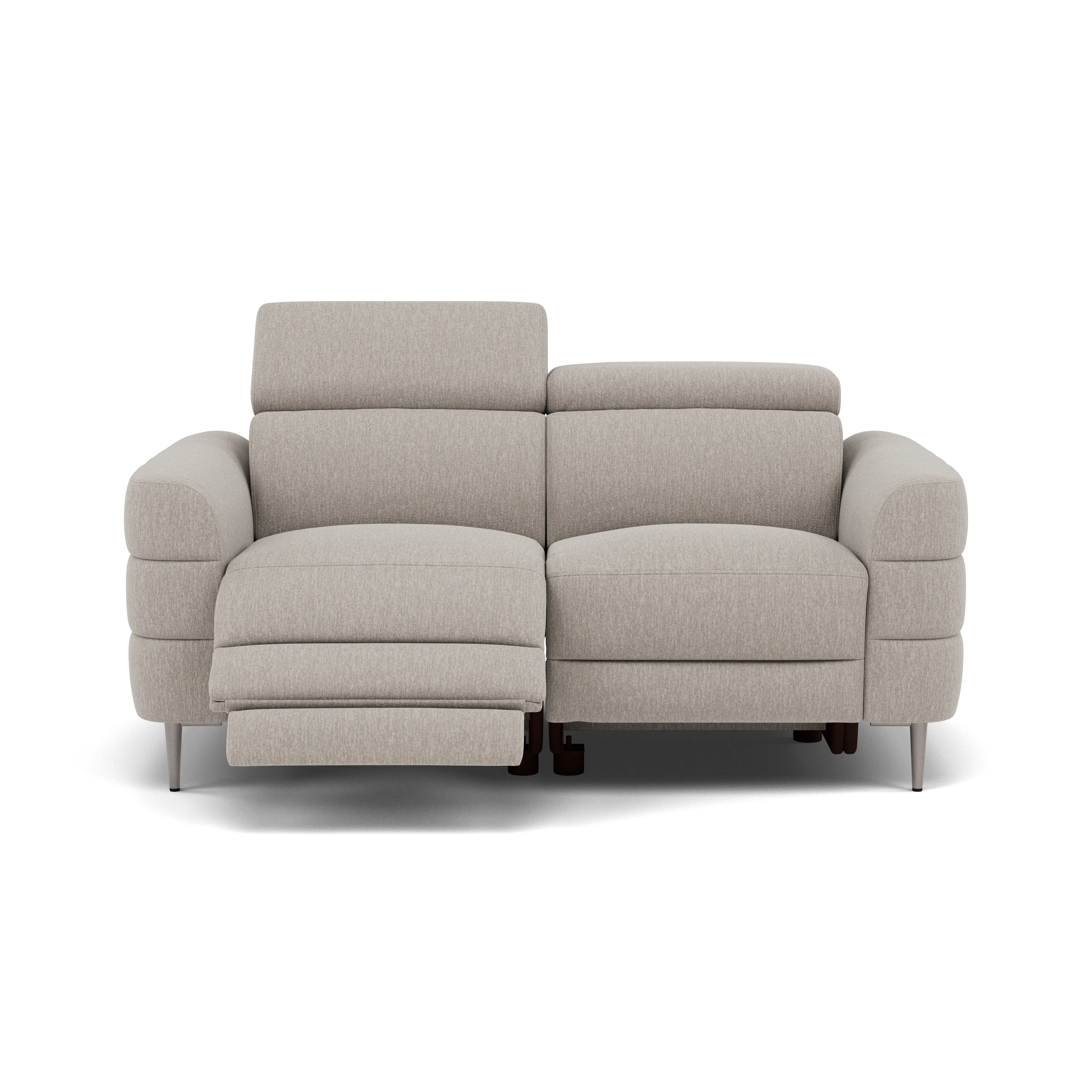 Hoy 2 Seater Recliner Sofa - 2 Str W/ 2 Power Recliner W/ 2 Manual Headrest Fabric - Power with Manual Headrest - Image 12