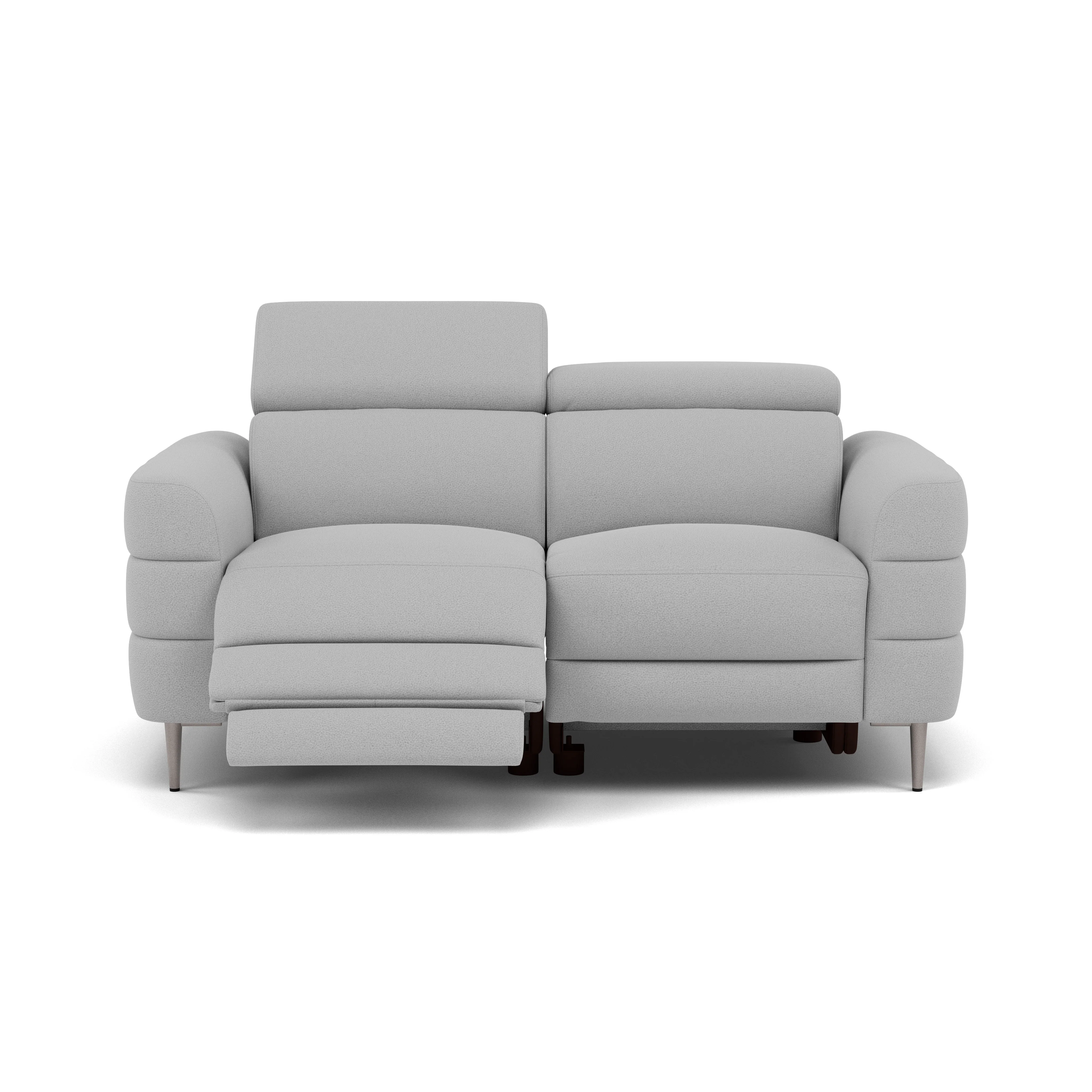 Hoy 2 Seater Recliner Sofa - 2 Str W/ 2 Power Recliner W/ 2 Manual Headrest Fabric - Power with Manual Headrest - Image 8