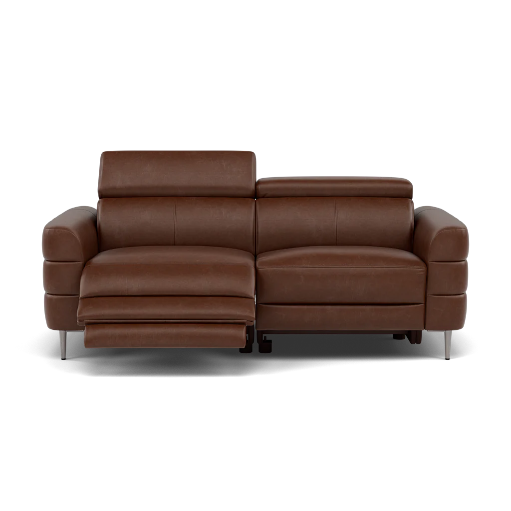 Hoy 3 Seater Recliner Sofa - 3 Str W/ 2 Power Recliner W/ 2 Manual Headrest Cat M - Power with Manual Headrest - Image 3