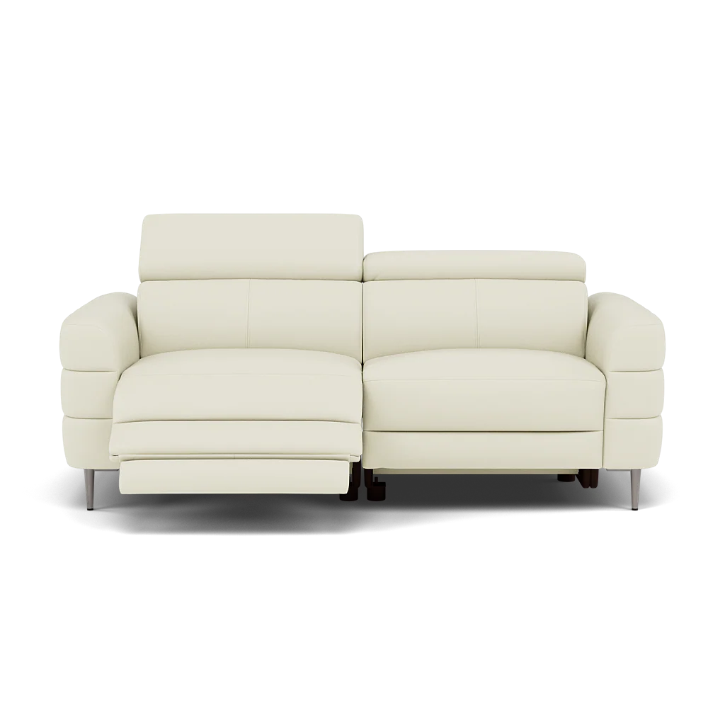 Hoy 3 Seater Recliner Sofa - 3 Str W/ 2 Power Recliner W/ 2 Manual Headrest Cat M - Power with Manual Headrest - Image 4