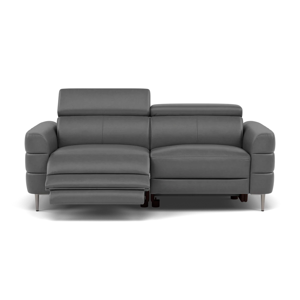 Hoy 3 Seater Recliner Sofa - 3 Str W/ 2 Power Recliner W/ 2 Manual Headrest Cat NL/O - Power with Manual Headrest - Image 11