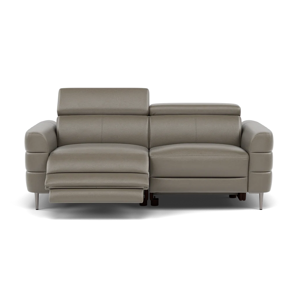 Hoy 3 Seater Recliner Sofa - 3 Str W/ 2 Power Recliner W/ 2 Manual Headrest Cat NL/O - Power with Manual Headrest - Image 4