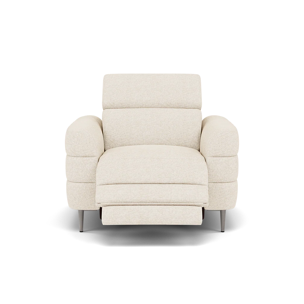 Hoy Recliner Armchair - Chair W/ Power Recliner W/ Manual Headrest Fabric - Power with Manual Headrest - Image 5