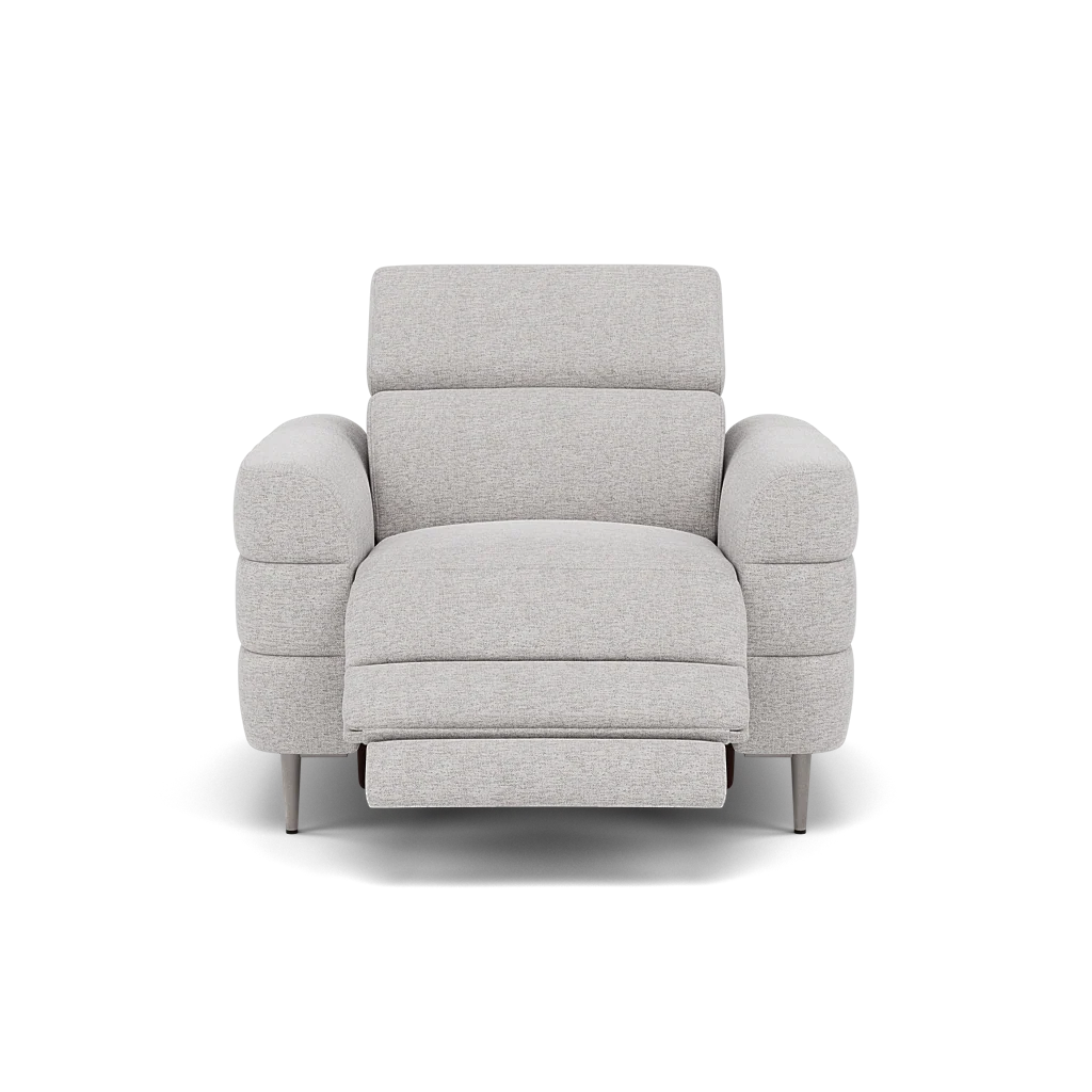 Hoy Recliner Armchair - Chair W/ Power Recliner W/ Power Headrest Fabric - Power with Power Headrest & USB - Image 4