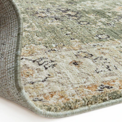 Hydra Ornate Green Rug - Ornate Green 120 x 160cm - 120cm x 160cm - Image 5