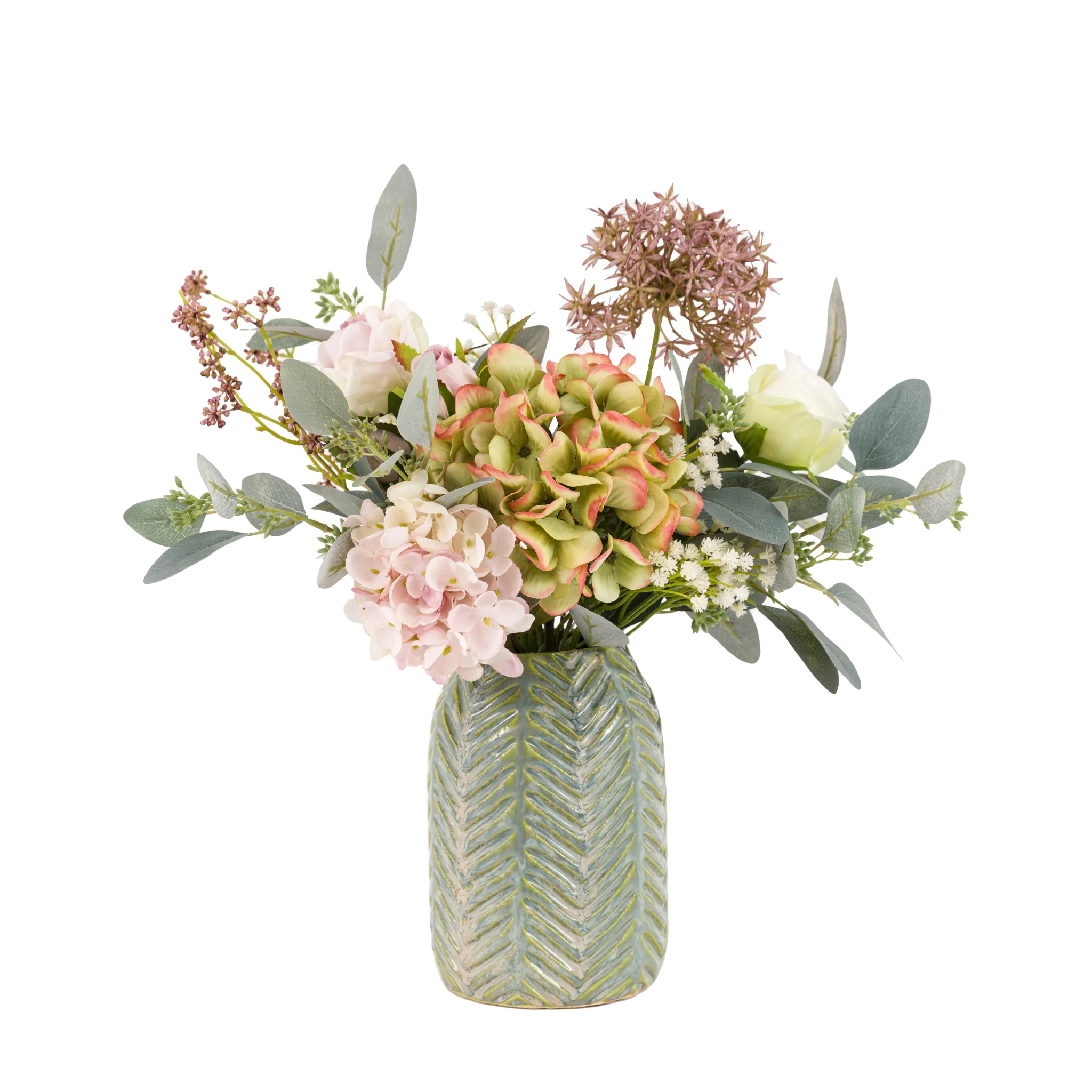 Hydrangea Ceramic Arrangement - Hydrangea Ceramic Arrangement - Image 4