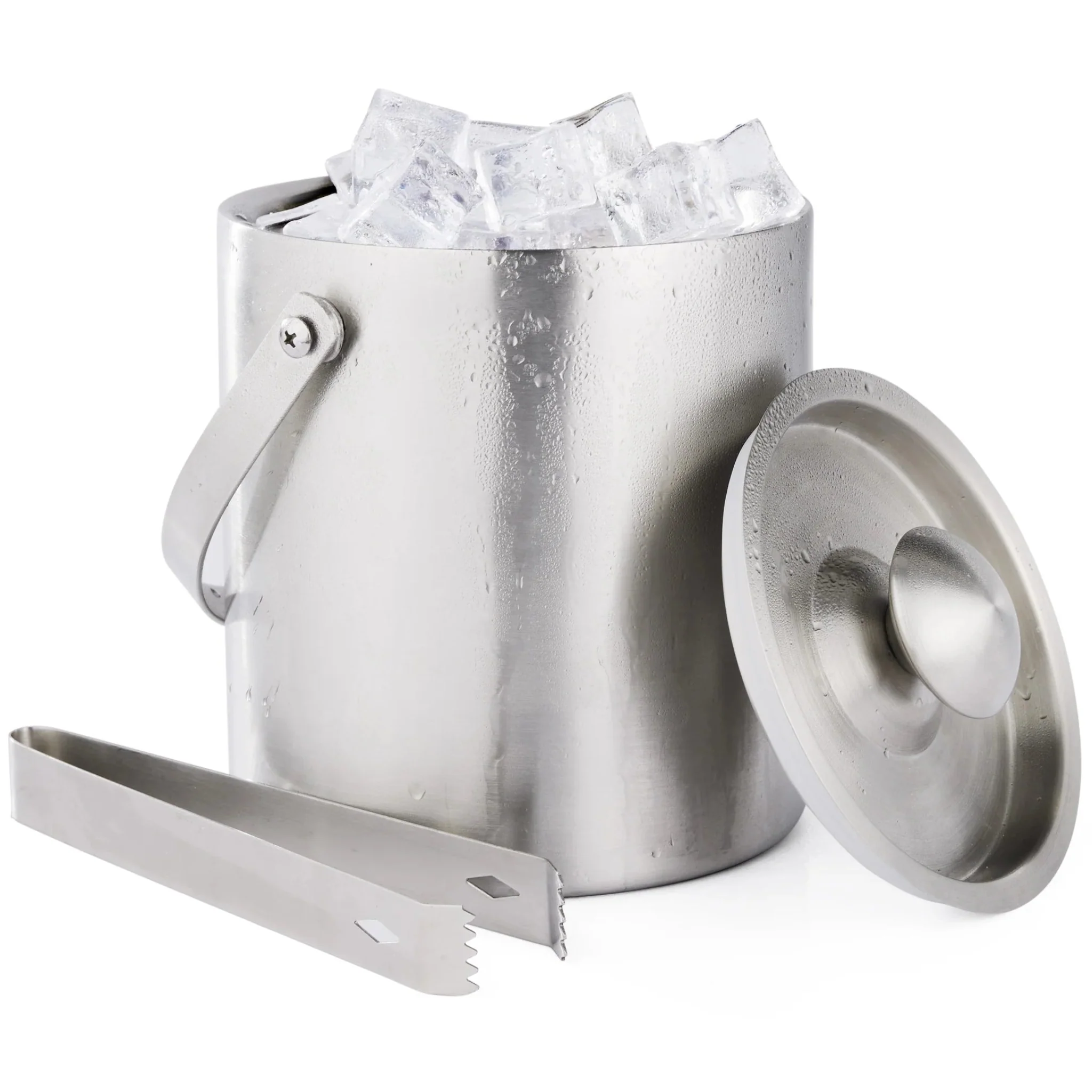 Ice Bucket Silver Set - Ice Bucket Silver Set